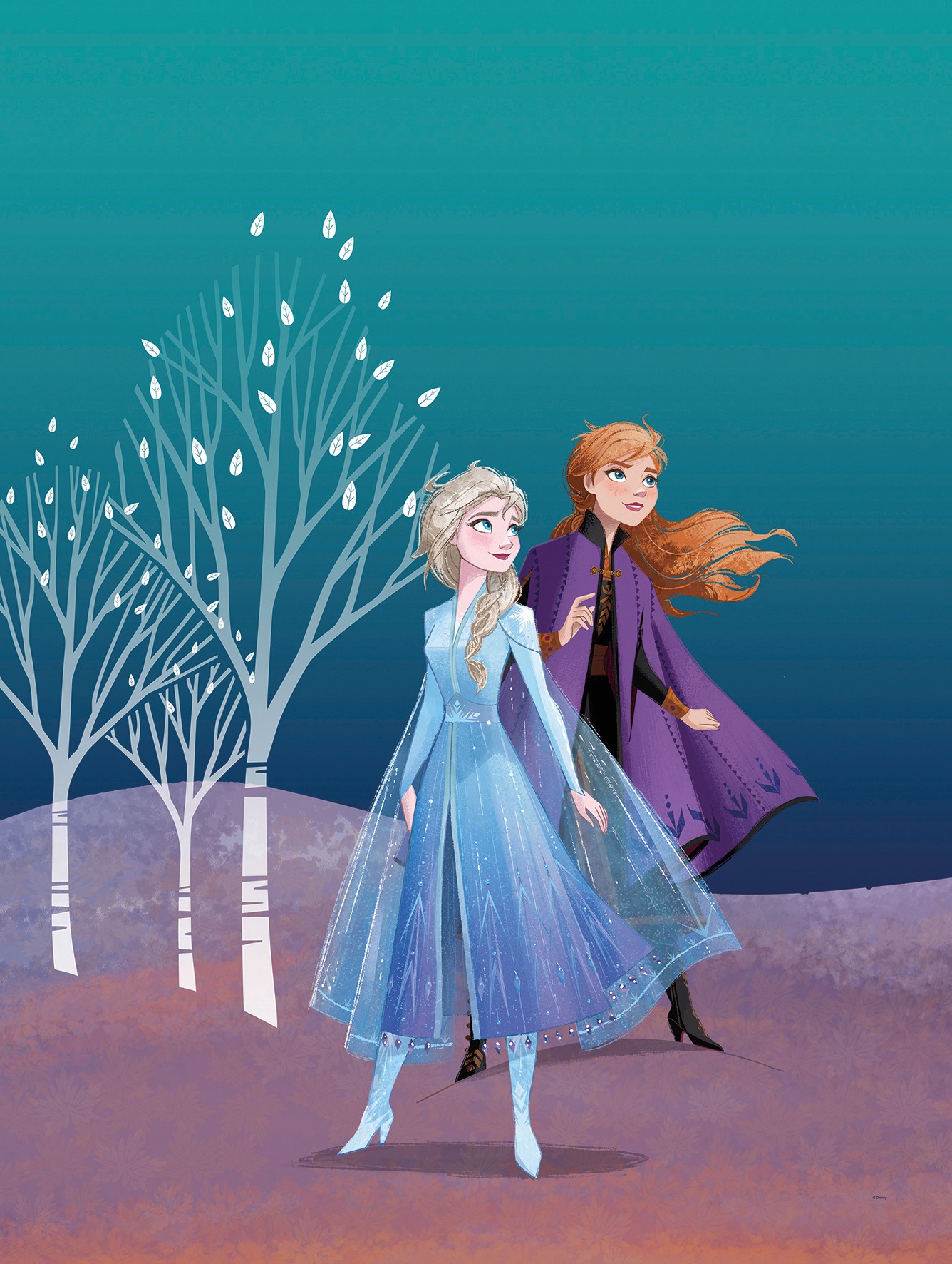 Komar Poster »Frozen Sisters« Disney