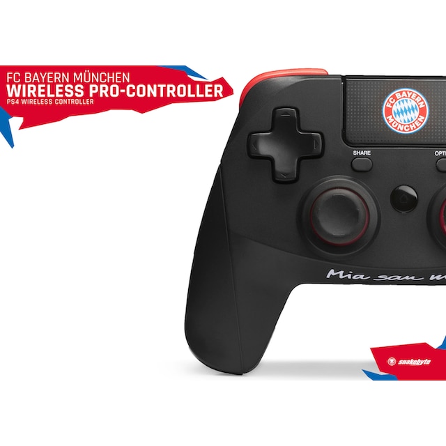Snakebyte PlayStation 4-Controller »FC Bayern München PS4 Wireless Pro  Controller« bei
