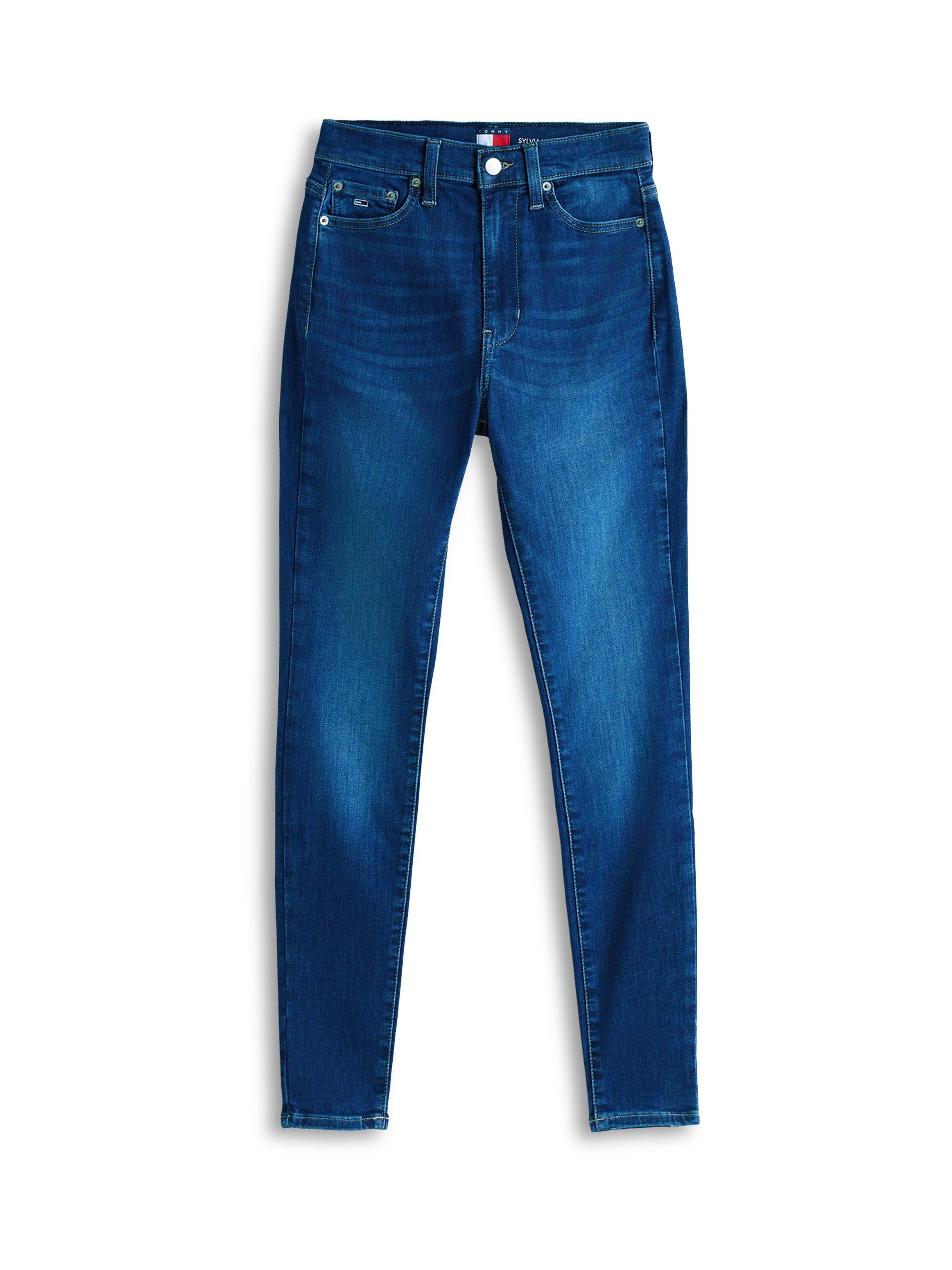Tommy Jeans Skinny-fit-Jeans »Sylvia High Rise Skinny« mit Logo-Badge
