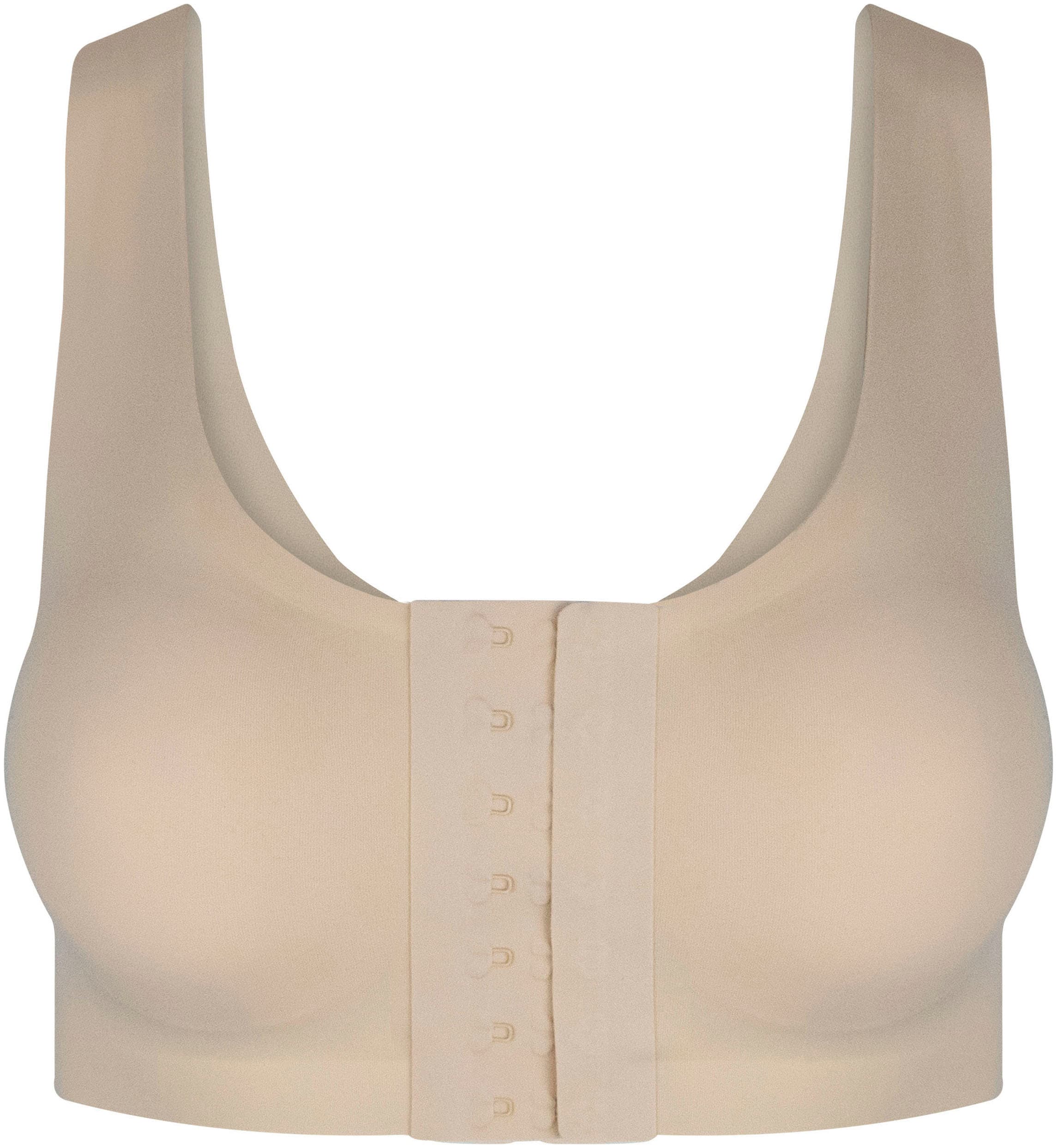 MAGIC Bodyfashion Bügelloser BH »Posture Bra«, straffer, korrigierender Haltungs-BH mit Frontverschluss