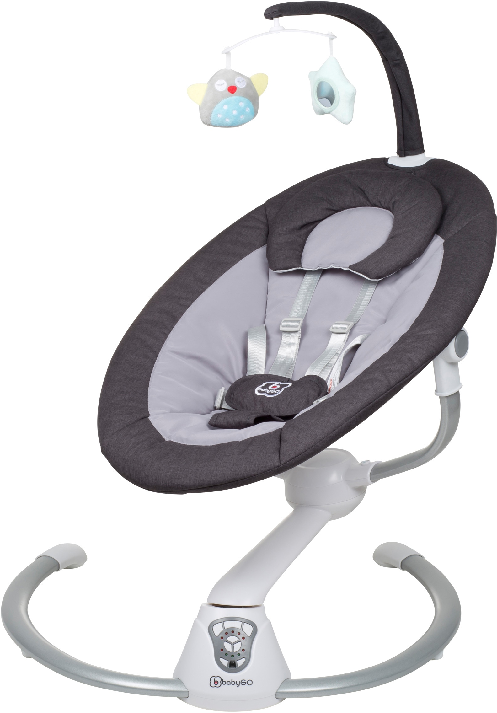 BabyGo Babywippe »Homey«, bis 9 kg, mit Schaukelbewegungen und Sound