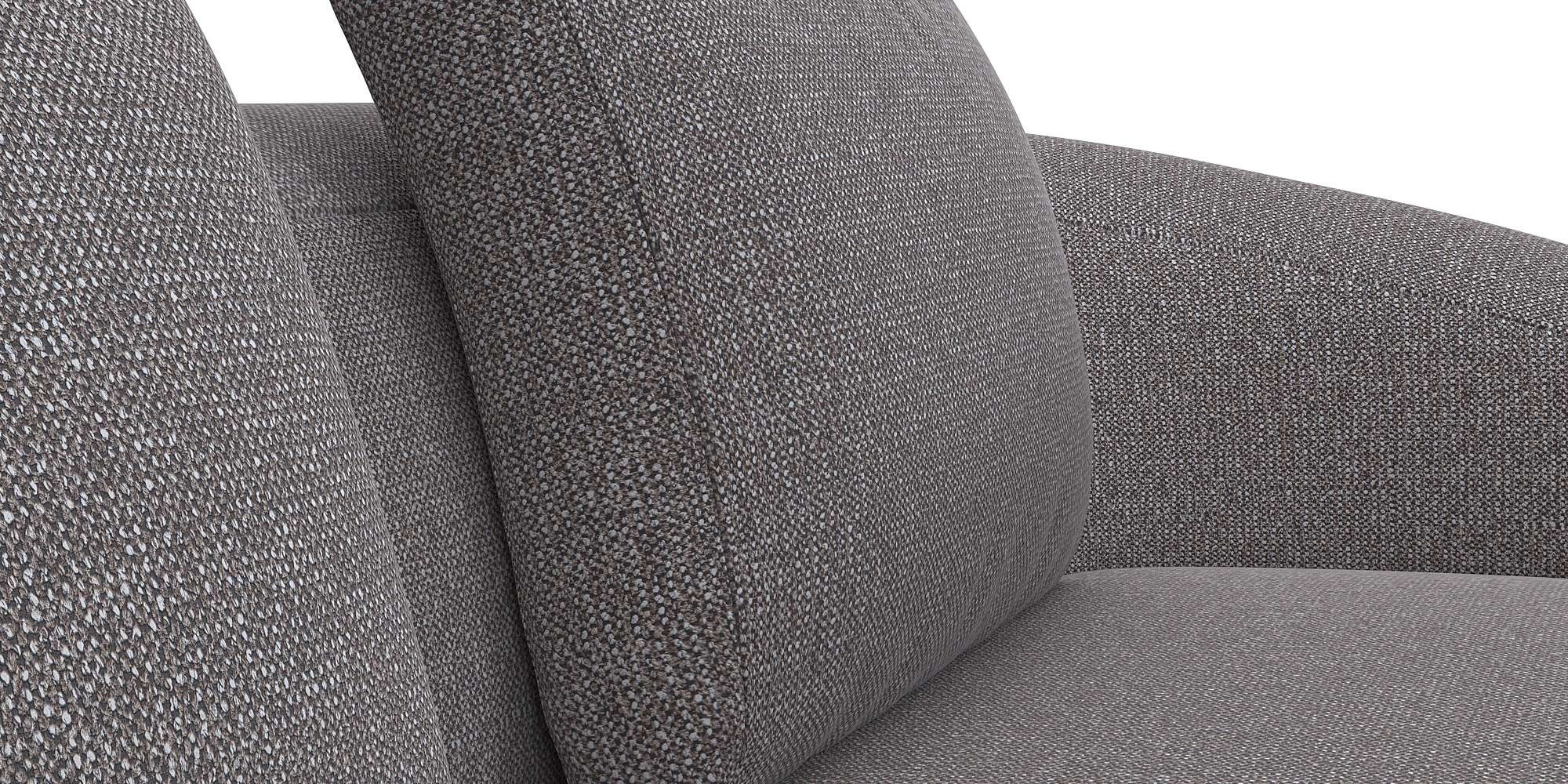 FLEXLUX Wohnlandschaft »Torino, rund, L-Form, Sofa-Ecke mit Recamiere, Longchair-Sofa« Modernes, organisches Sofa-Design, Kaltschaum, Wellenunterfederung