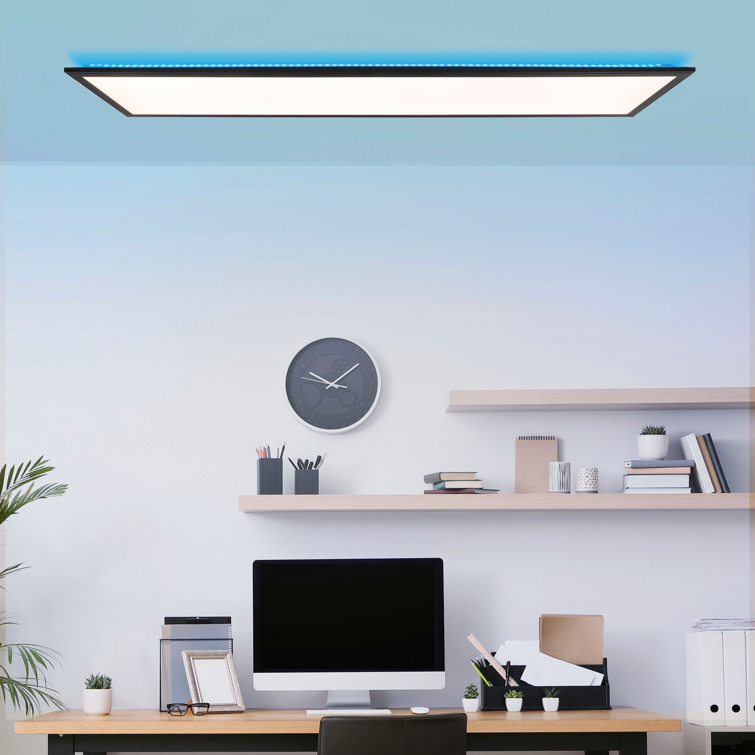 my home 3 | Jahren Panel Farbtemperatursteuerung, Fernbedienung, Garantie cm »Ian«, 120x30 RGB online LED mit XXL kaufen Backlight, CCT