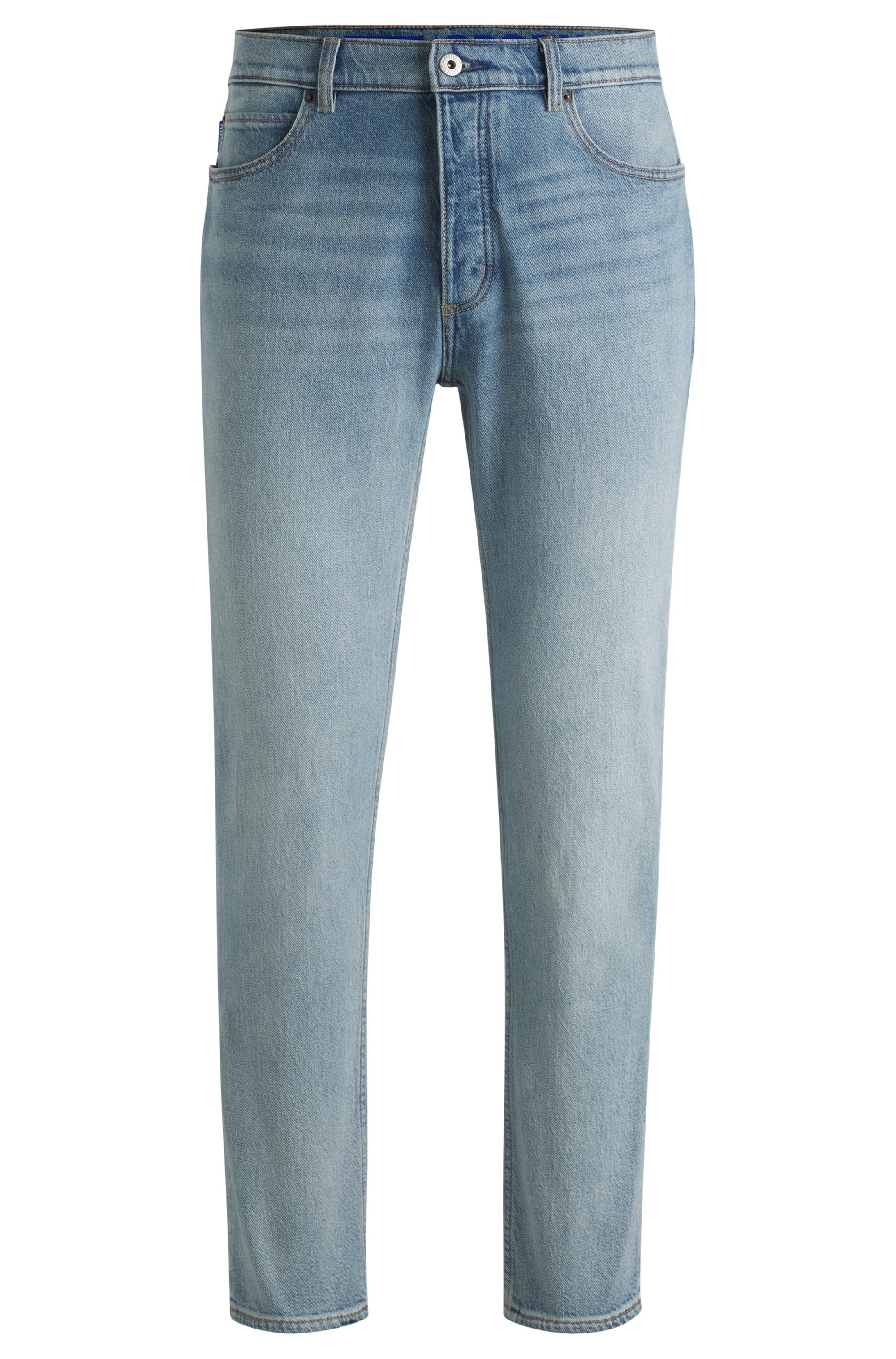 HUGO Tapered-fit-Jeans »Brody« mit Stone-washed-Finish