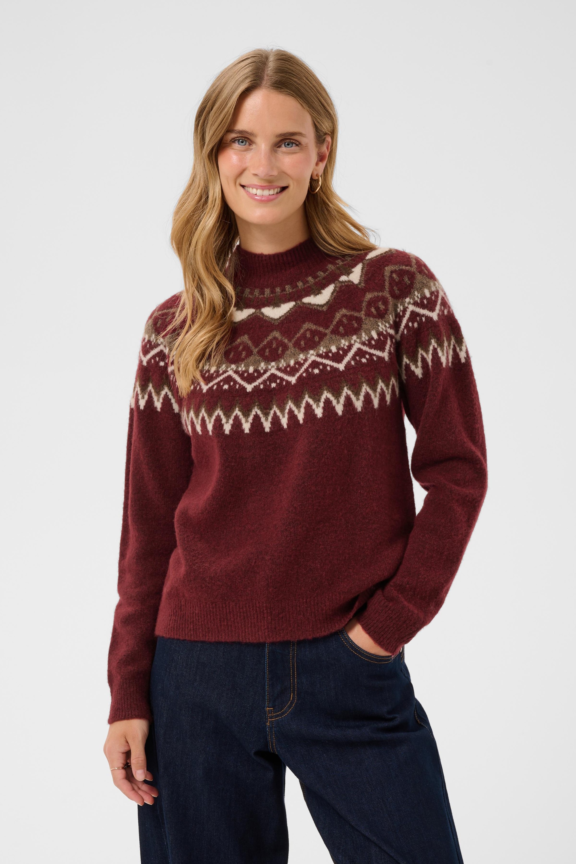 Cream Strickpullover »Damen Strickpullover CRCherrie«