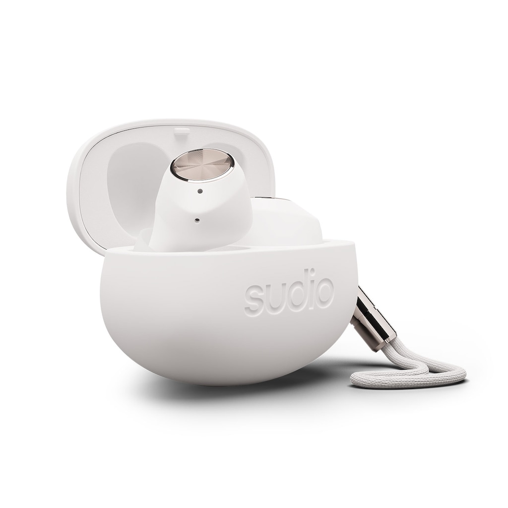 sudio Bluetooth-Kopfhörer »Sudio T2 True Wireless In-Ear-Kopfhörer«, Bluetooth, Rauschunterdrückung-Active Noise Cancelling (ANC)