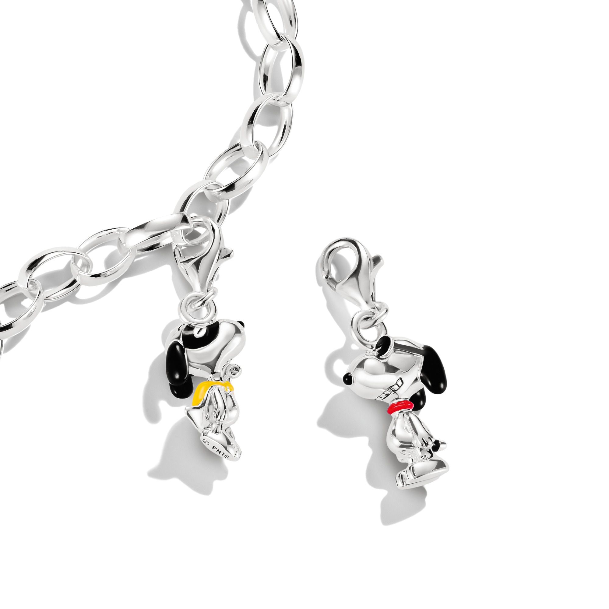 THOMAS SABO Charm-Einhänger »THOMAS SABO x Peanuts Snoopy als Superheld Charm - Original« Emaille