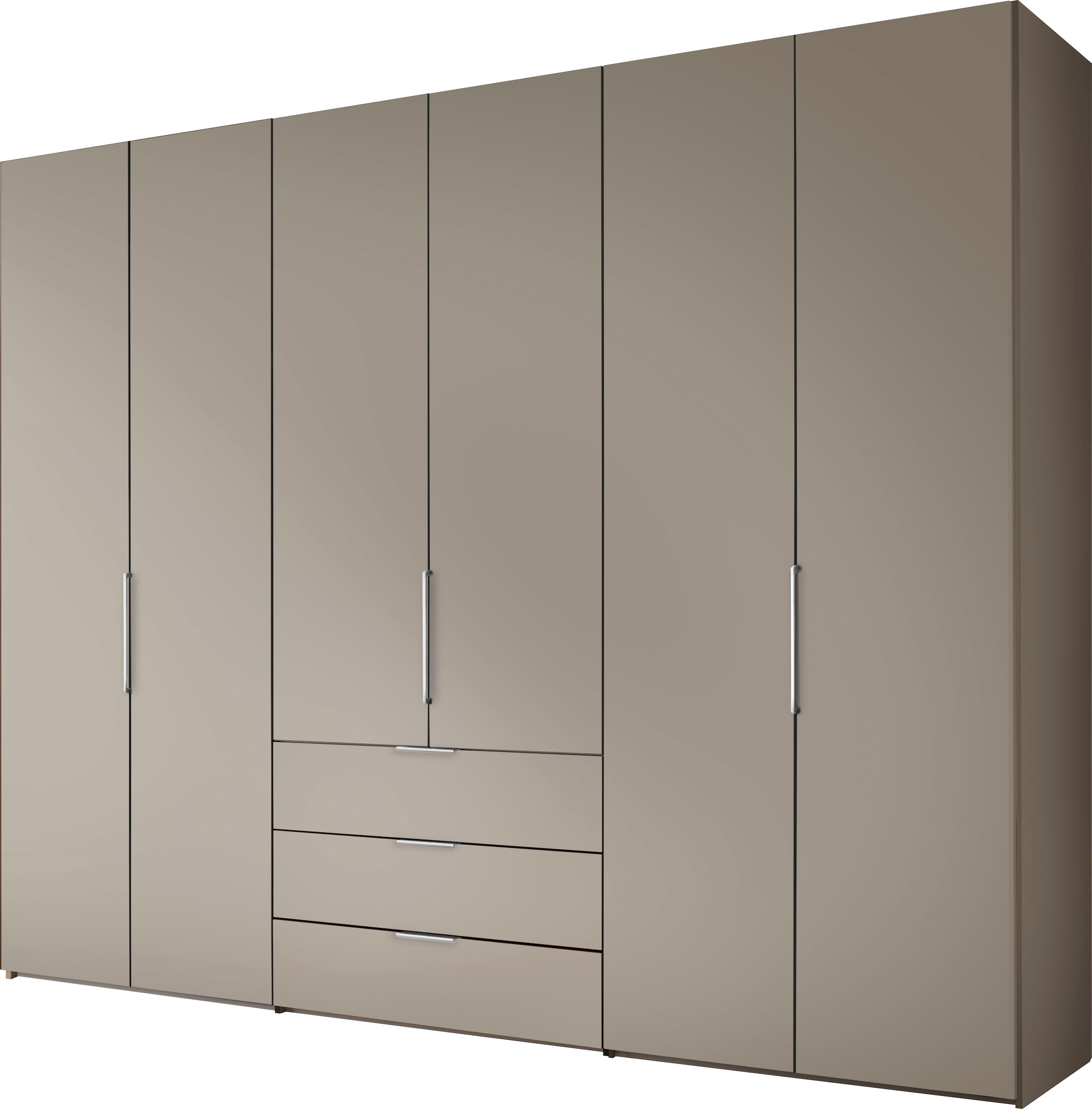 STAUD Drehtürenschrank »Extenso, edles Design in hochwertiger Qualität, Made in Germany« mit 3 Frontschubkästen