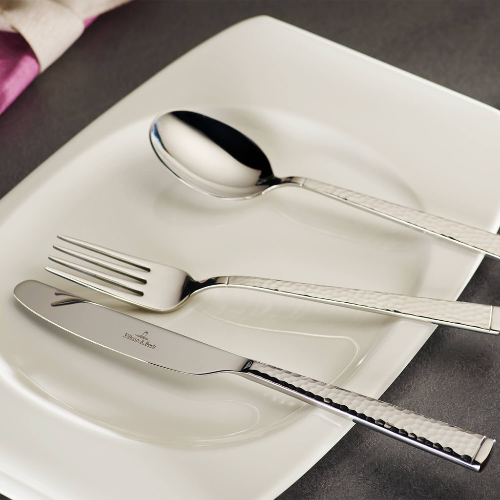 Villeroy & Boch Besteck-Set »Tafelbesteck Blacksmith 70er Set silber«
