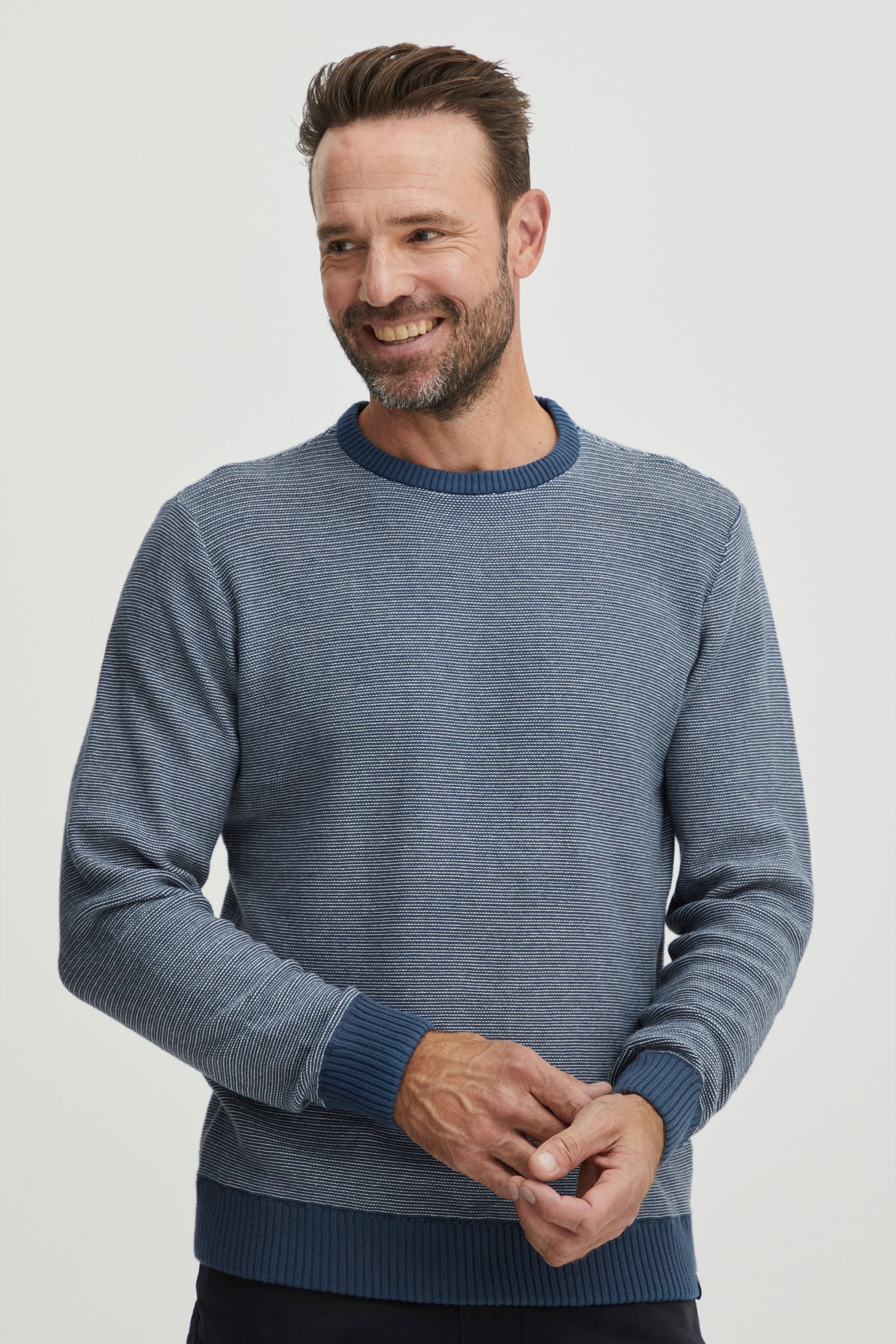 FQ1924 Strickfleece-Pullover »Strickpullover FQLeon«