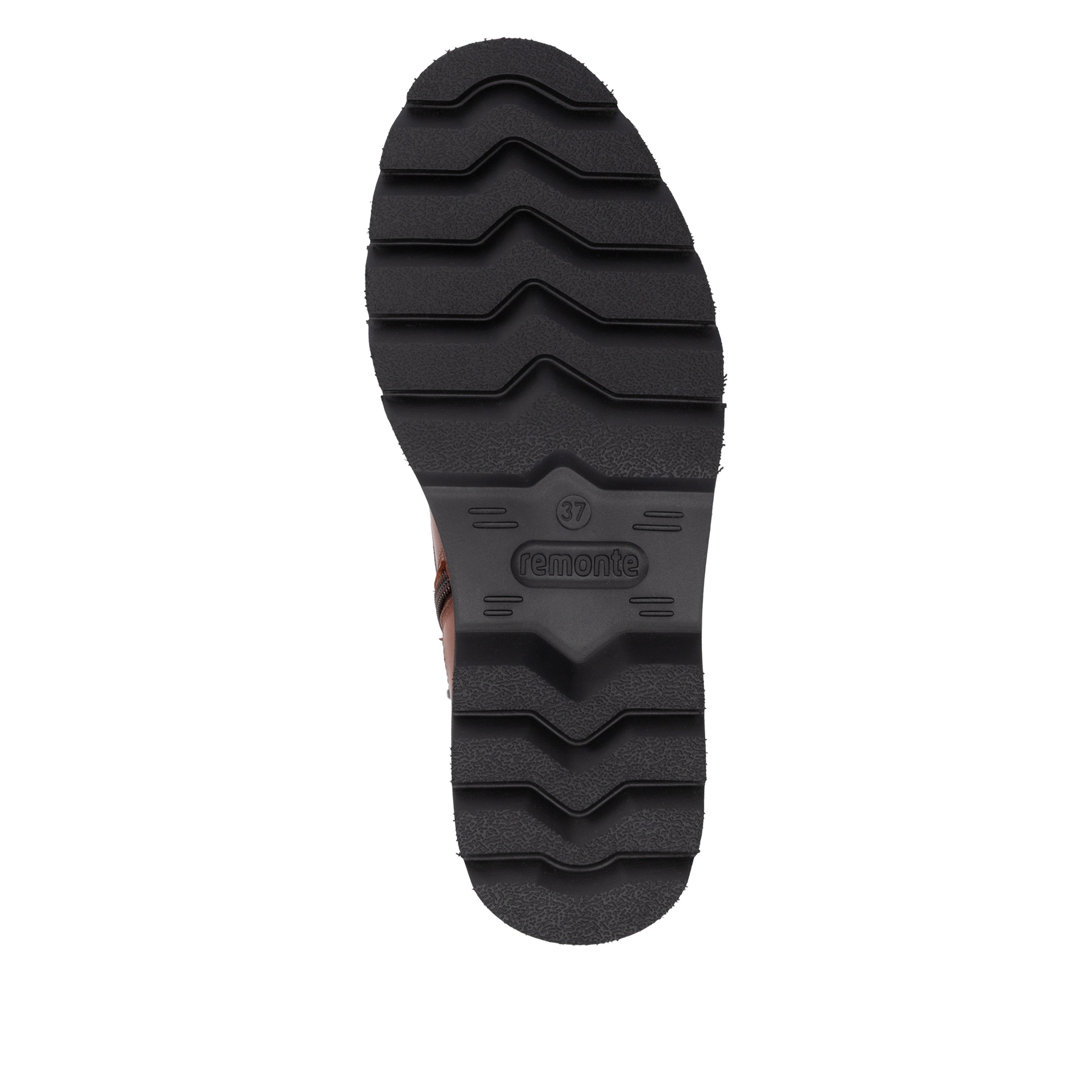Remonte Schnürboots  Schnürstiefelette, Profilsohle, Blockabsatz