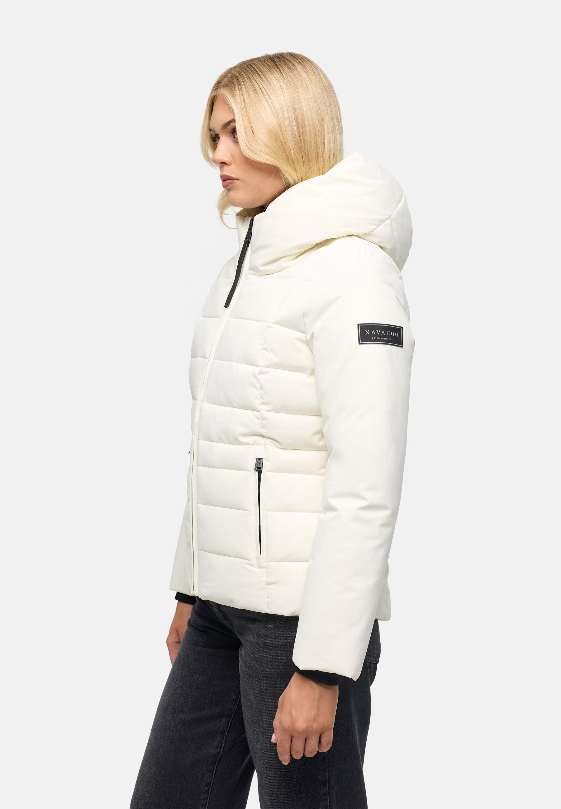 Navahoo Outdoorjacke »Outdoorjacke Stepptänzchen XIV« mit Kapuze Warme Damen Steppjacke mit Kapuze