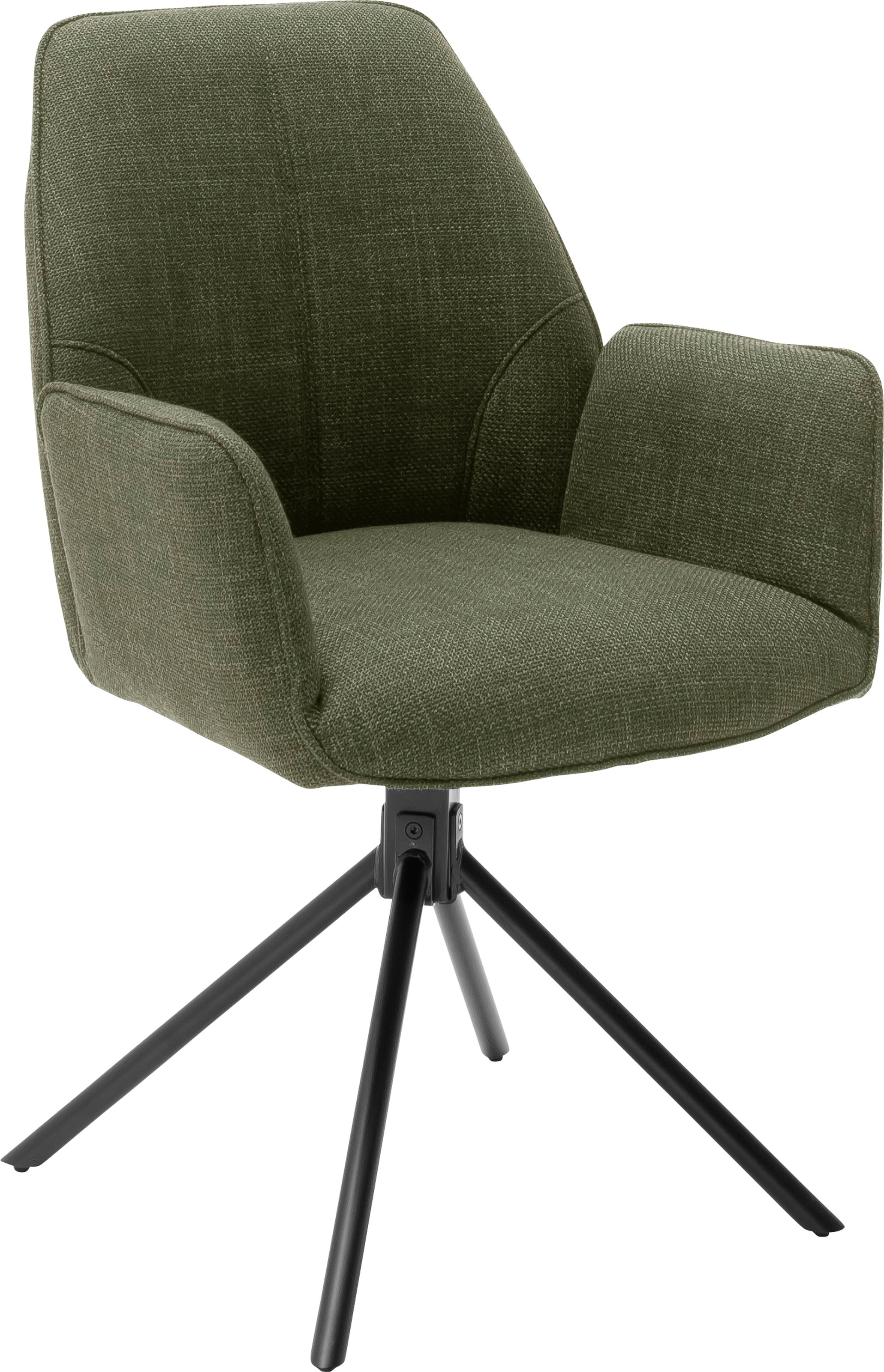 MCA furniture 4-Fußstuhl Nivellierung, bestellen kg St., Stuhl 2 2er-Set, (Set), 120 180°drehabr Rechnung bis mit »Pemba«, belastbar auf