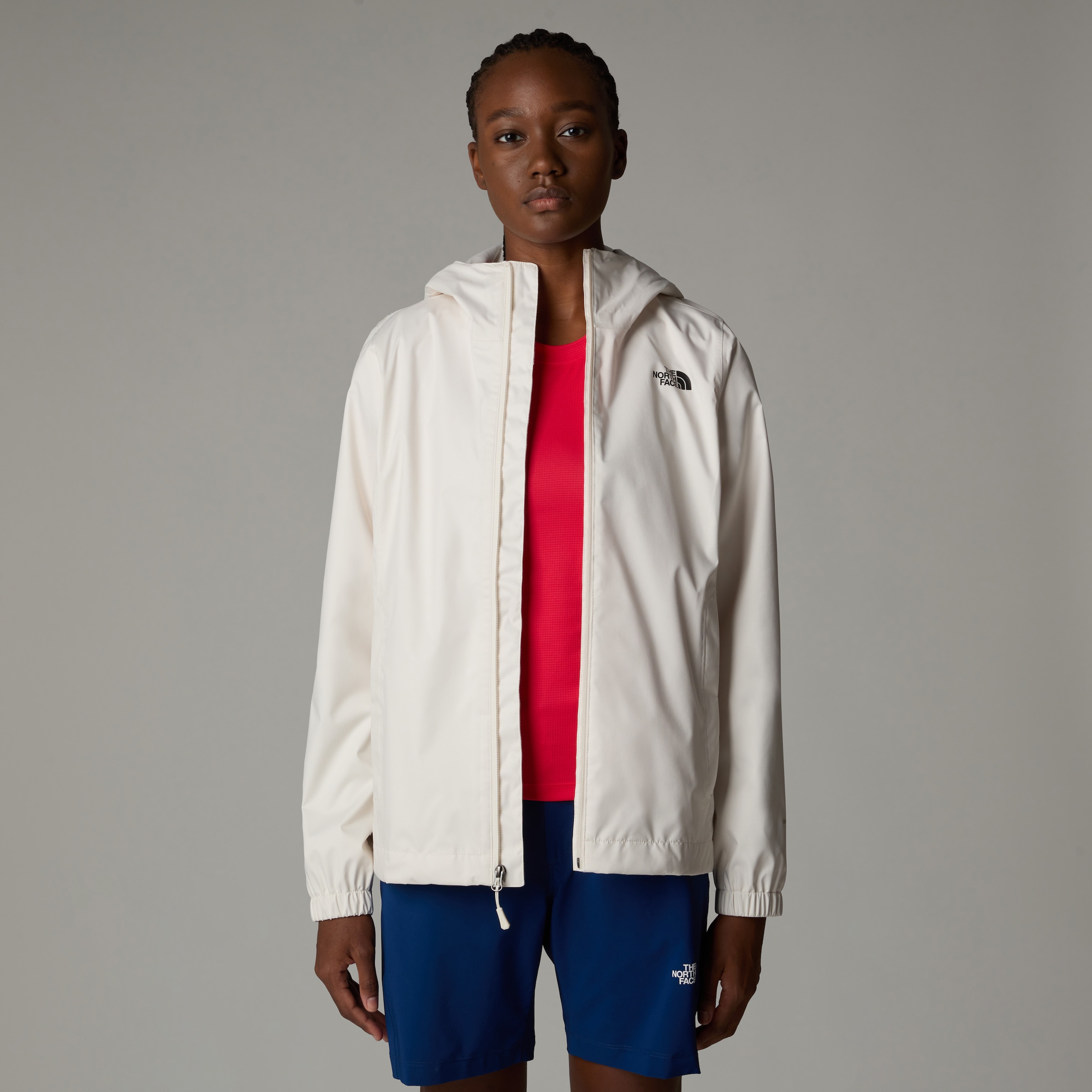 The North Face Funktionsjacke »W QUEST JACKET - EU«, (1 St.), mit Kapuze