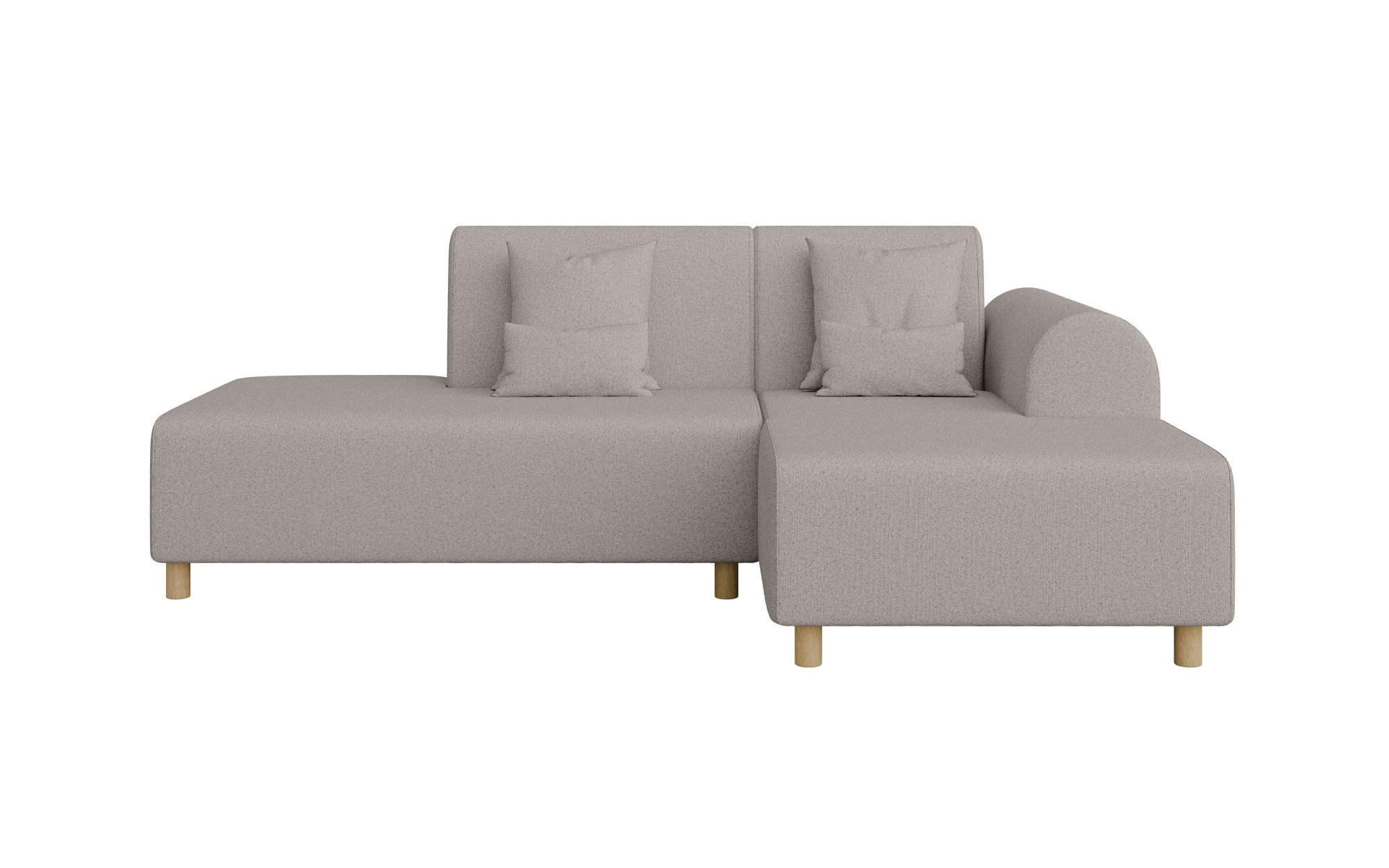 INOSIGN Ecksofa »Suyala«, L-Form mit Hocker