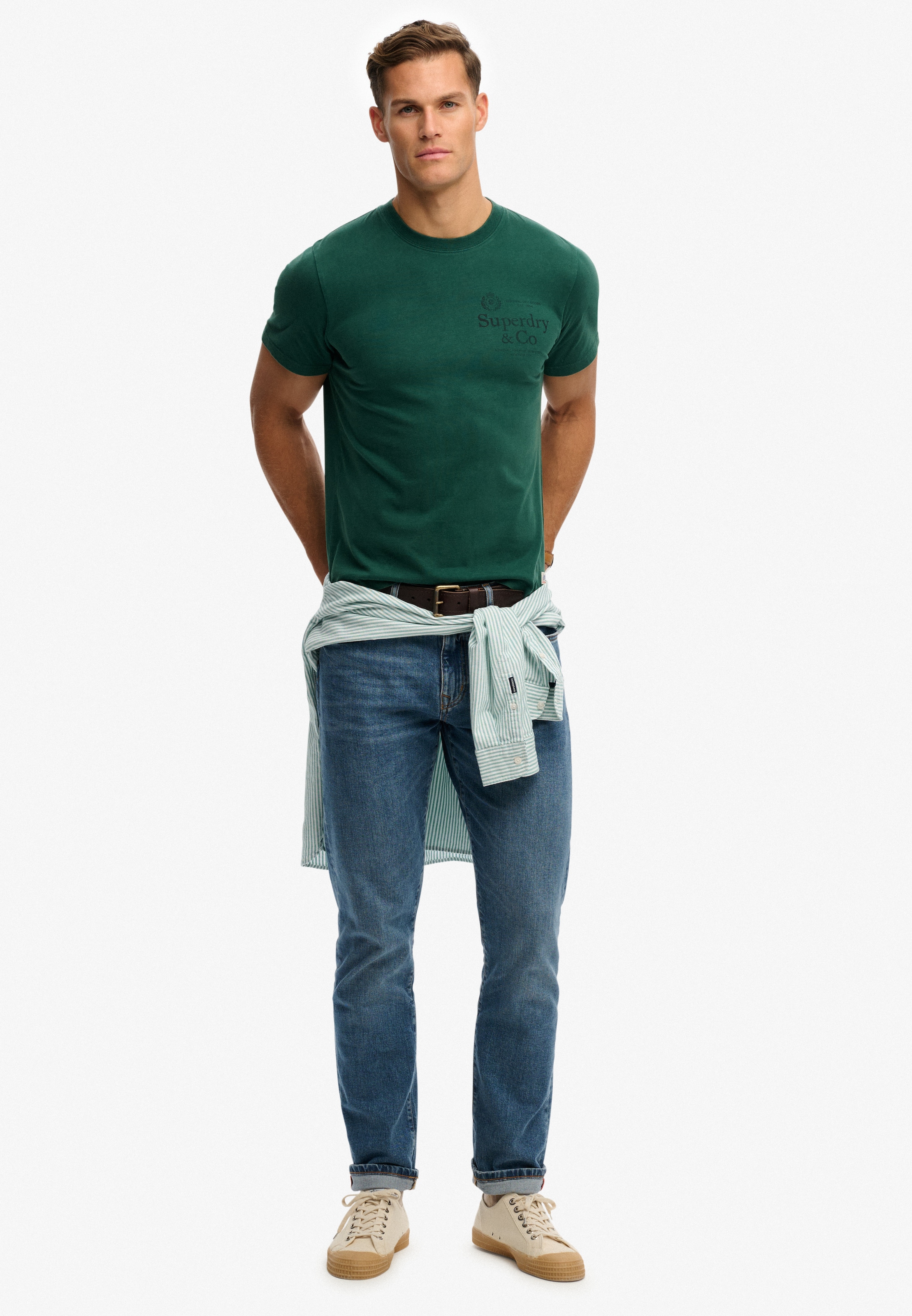 Superdry Rundhalsshirt »1954 Company Relaxed Tee«