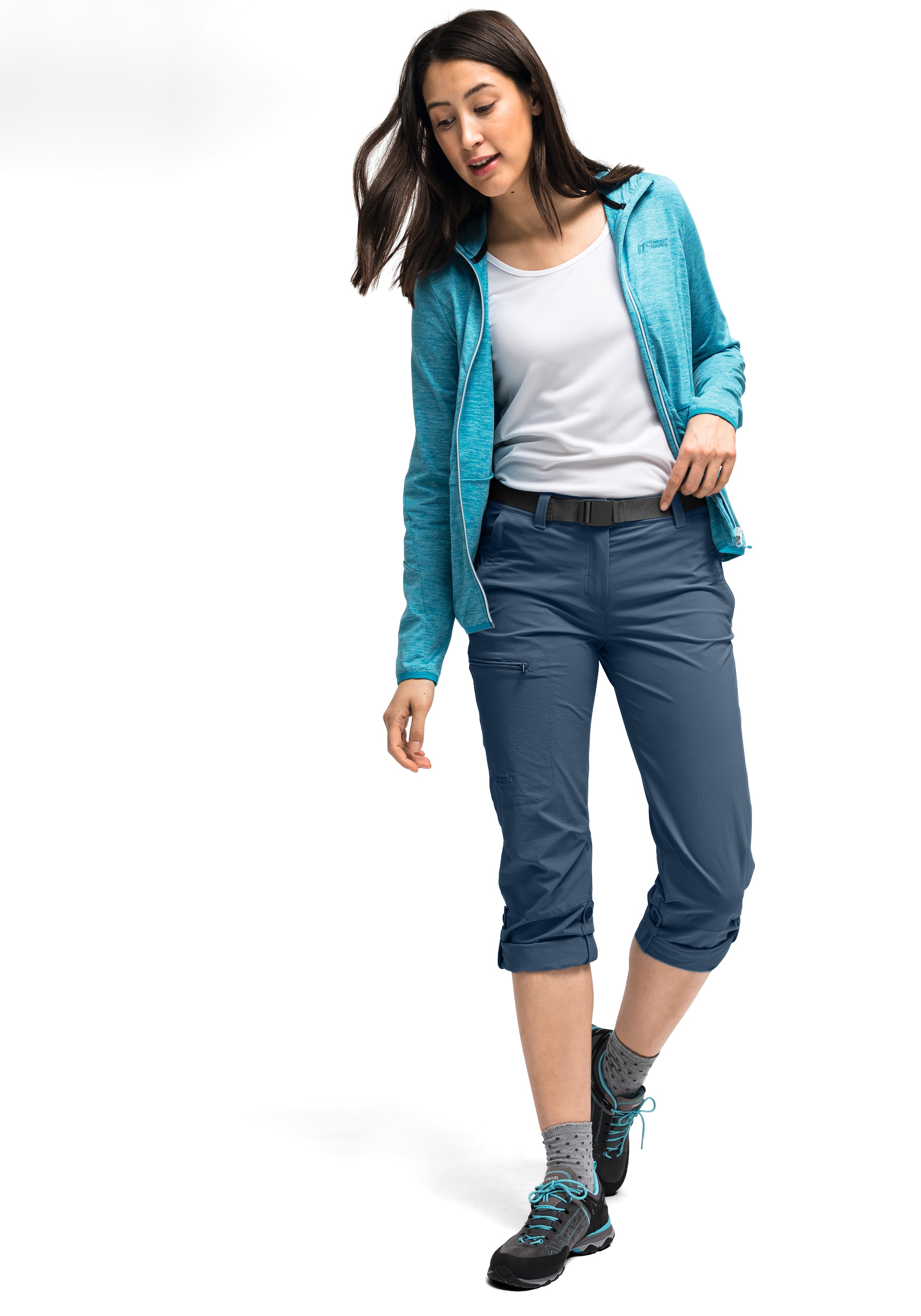 Maier Sports Funktionshose »Lulaka«  Damen Wanderhose, atmungsaktive Outdoor-Hose mit Roll up Funktion