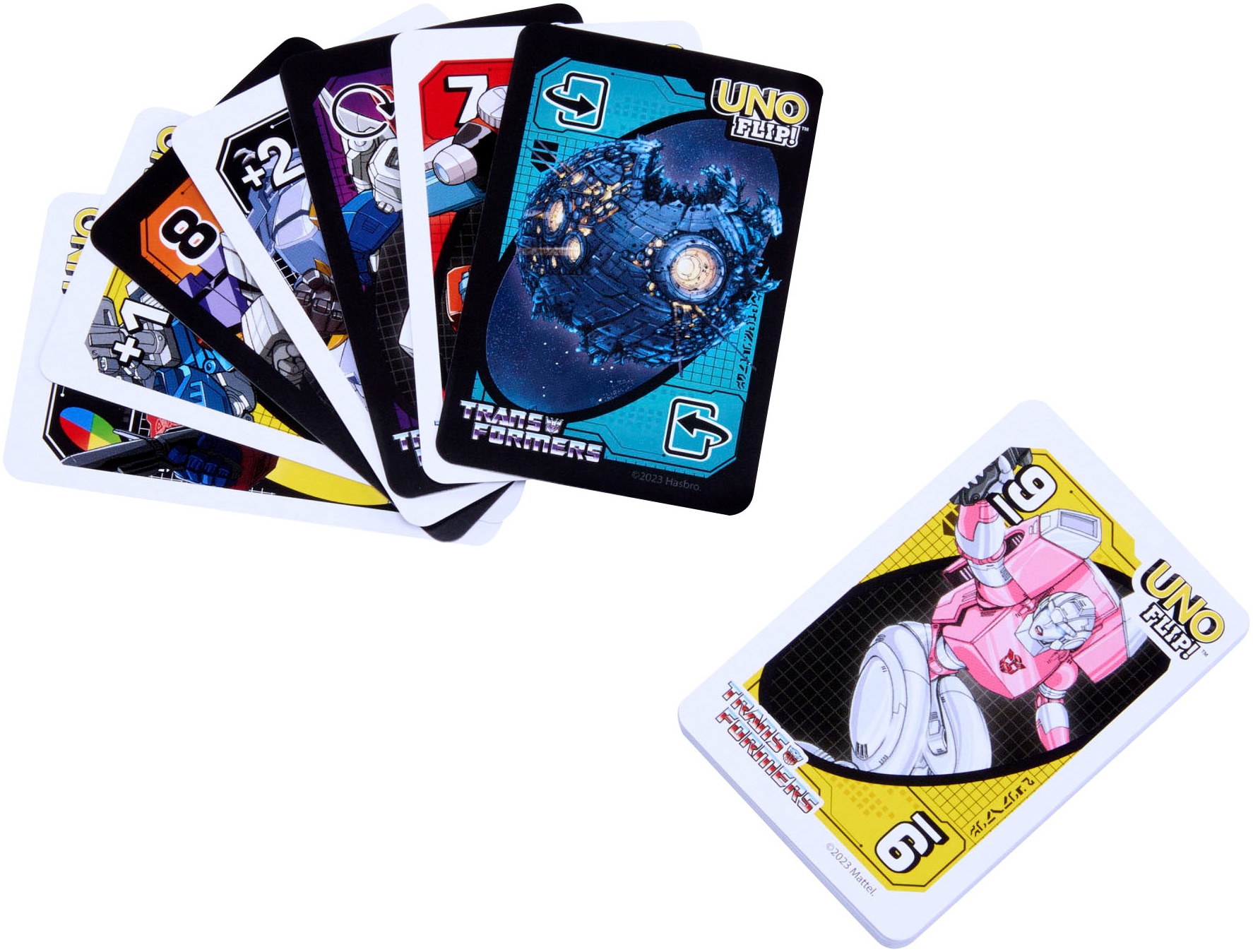 Mattel games Spiel »UNO Flip Transformers«