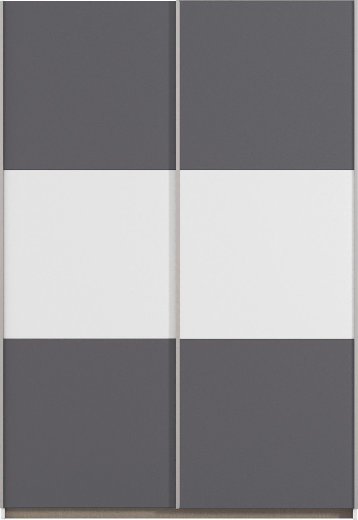 INOSIGN Schwebetürenschrank »PAULLY Schlafzimmerschrank Garderobe Preiskracher«, Kleiderschrank Breite 131 cm Bestseller MADE IN GERMANY RAUCH Schrank