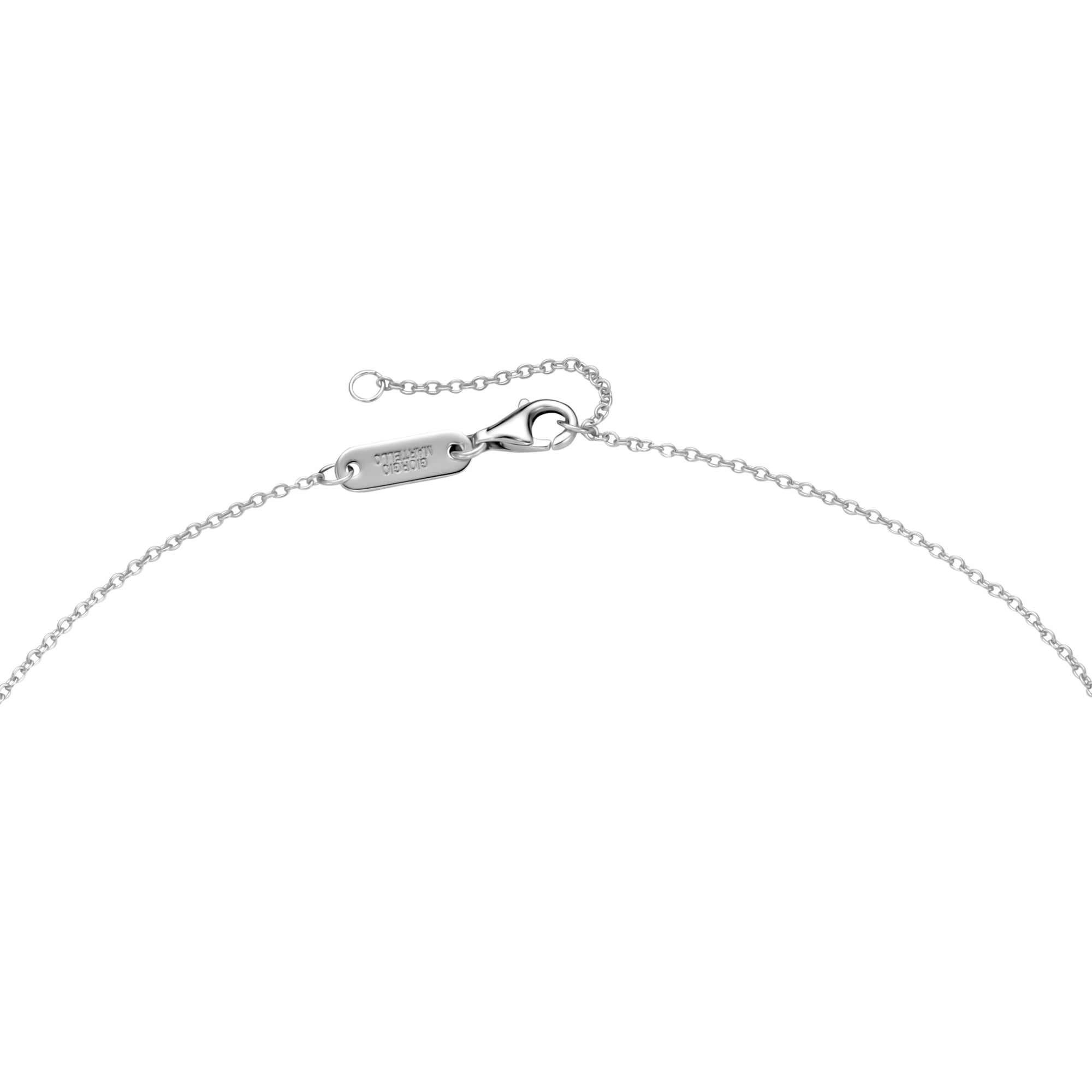 GIORGIO MARTELLO MILANO Collier »Collier mit Spinellen und Kristallsteinen, Silber 925«