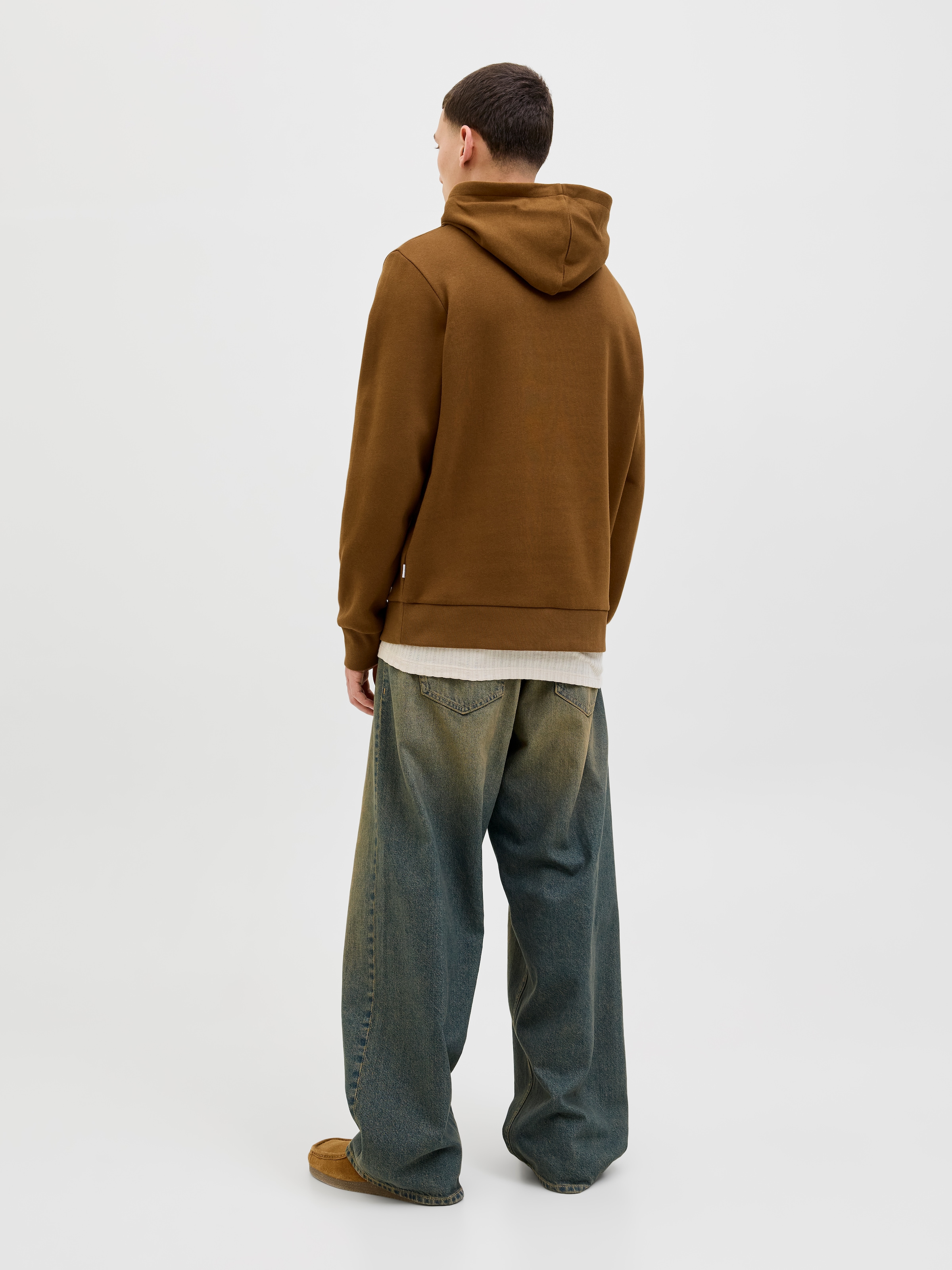 Jack & Jones Kapuzensweatshirt »JJELOGO SWEAT HOOD 2 COL 25/26 NOOS«, mit stylischem Print
