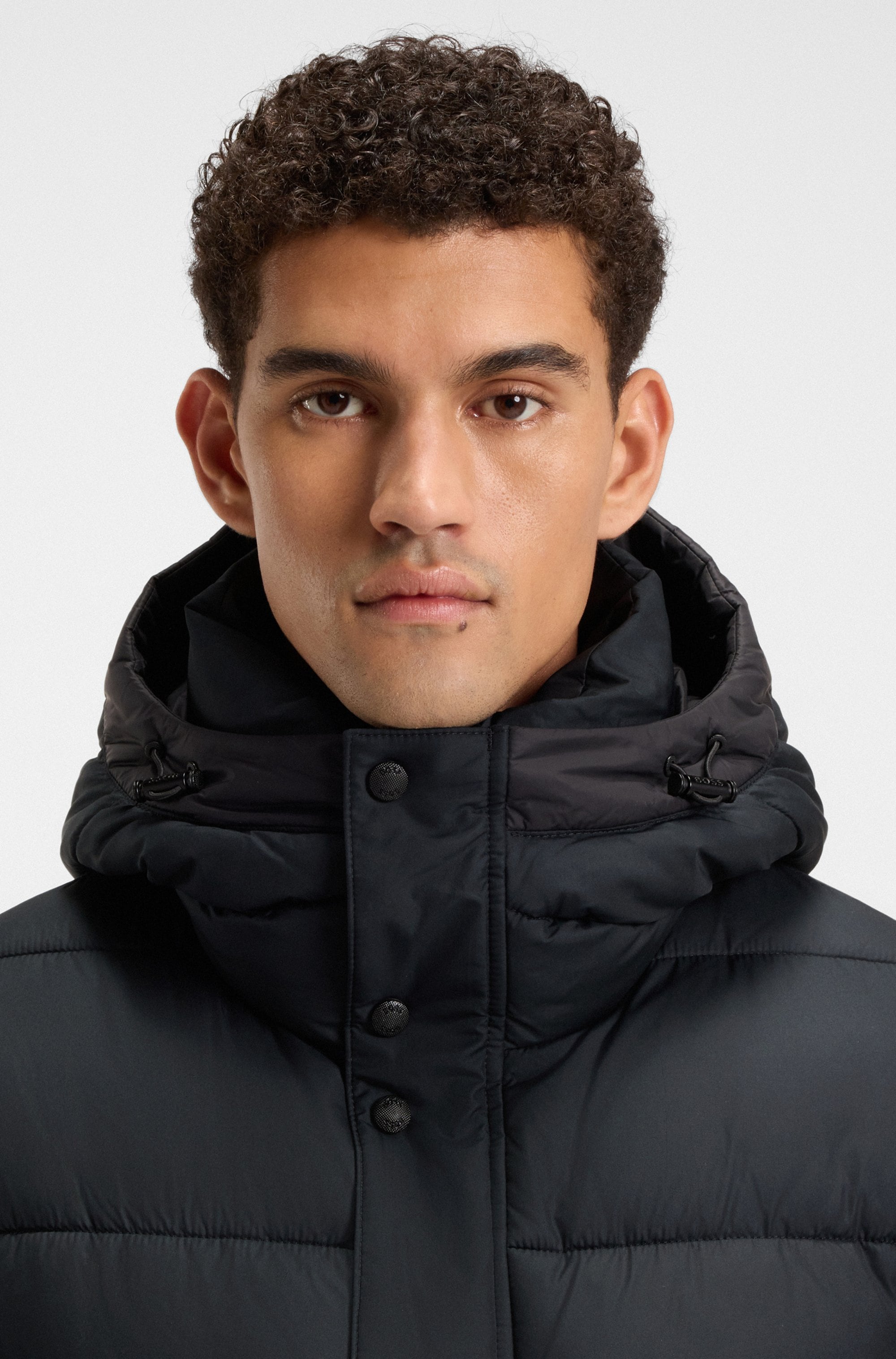 BOSS ORANGE Steppjacke »Omaris« mit Kapuze mit Reißverschlusstaschen