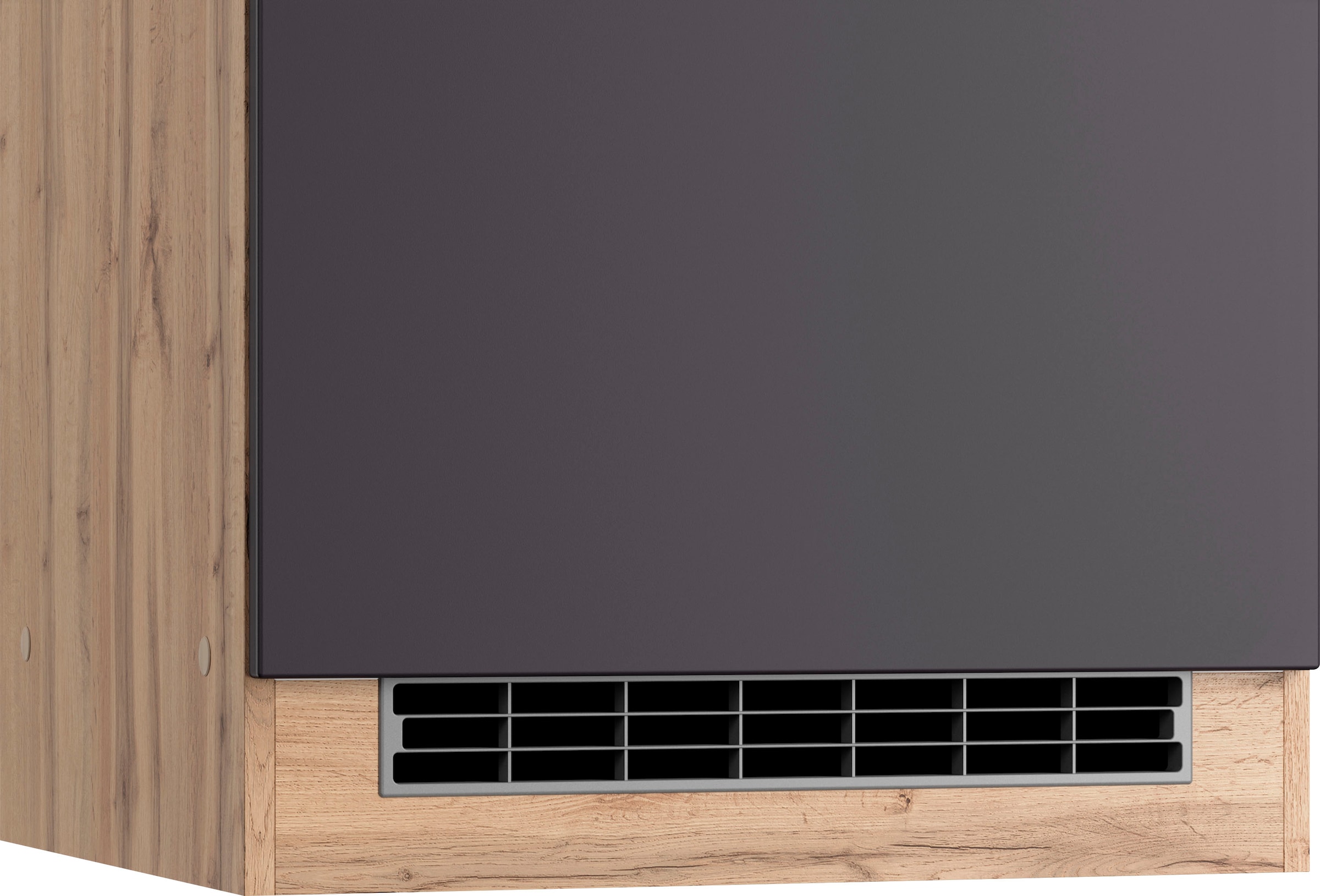 KOCHSTATION Backofen/Kühlumbauschrank »KS-Riesa« Breite 60 cm, MDF-Fronten