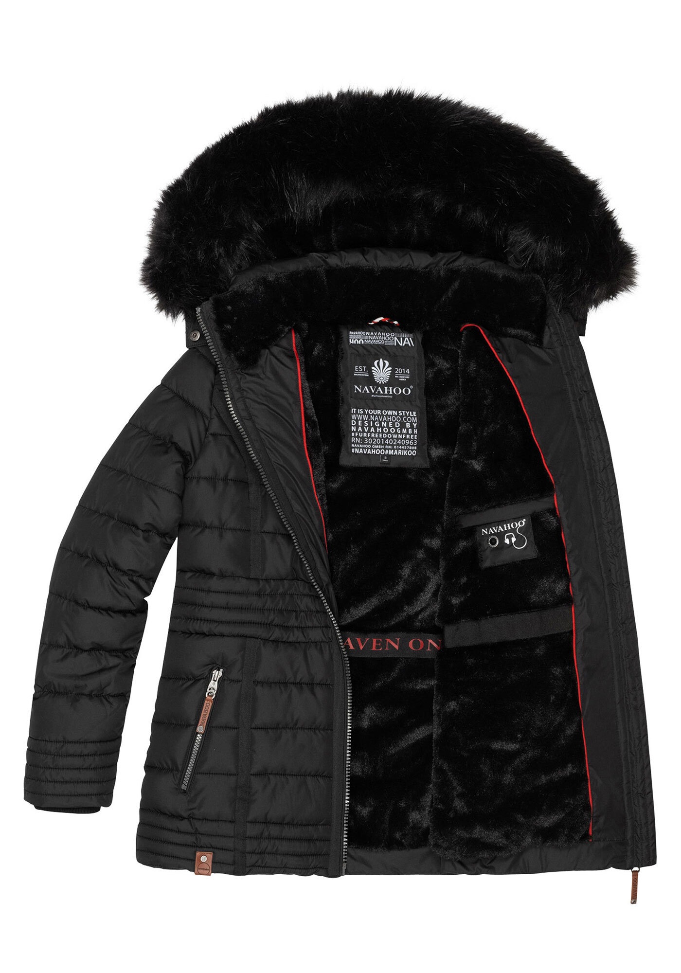 Navahoo Winterjacke »Navahoo Umay Princess Damen Winter Steppjacke B900«