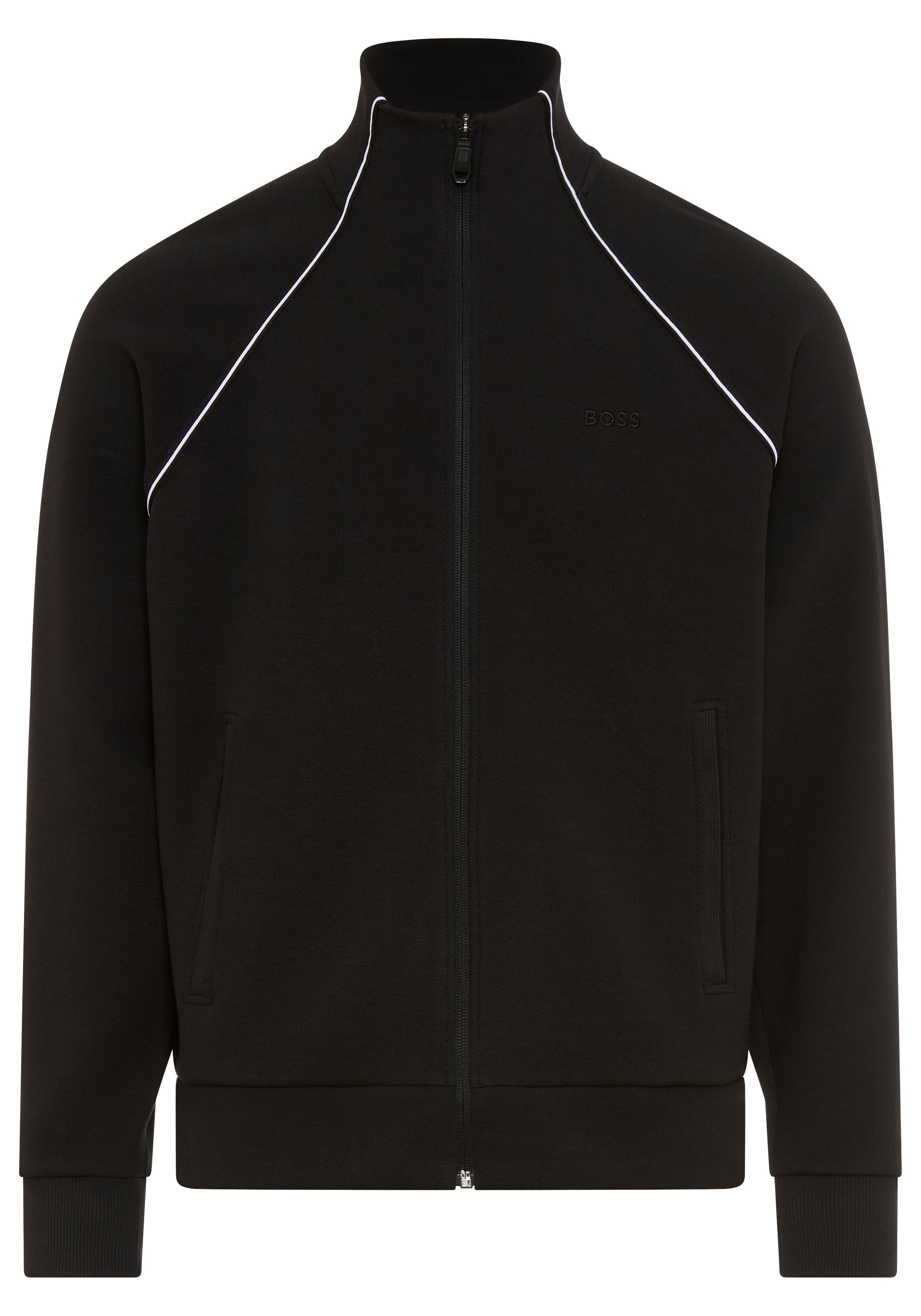 BOSS GREEN Sweatjacke »Skaz« mit Markenlabel