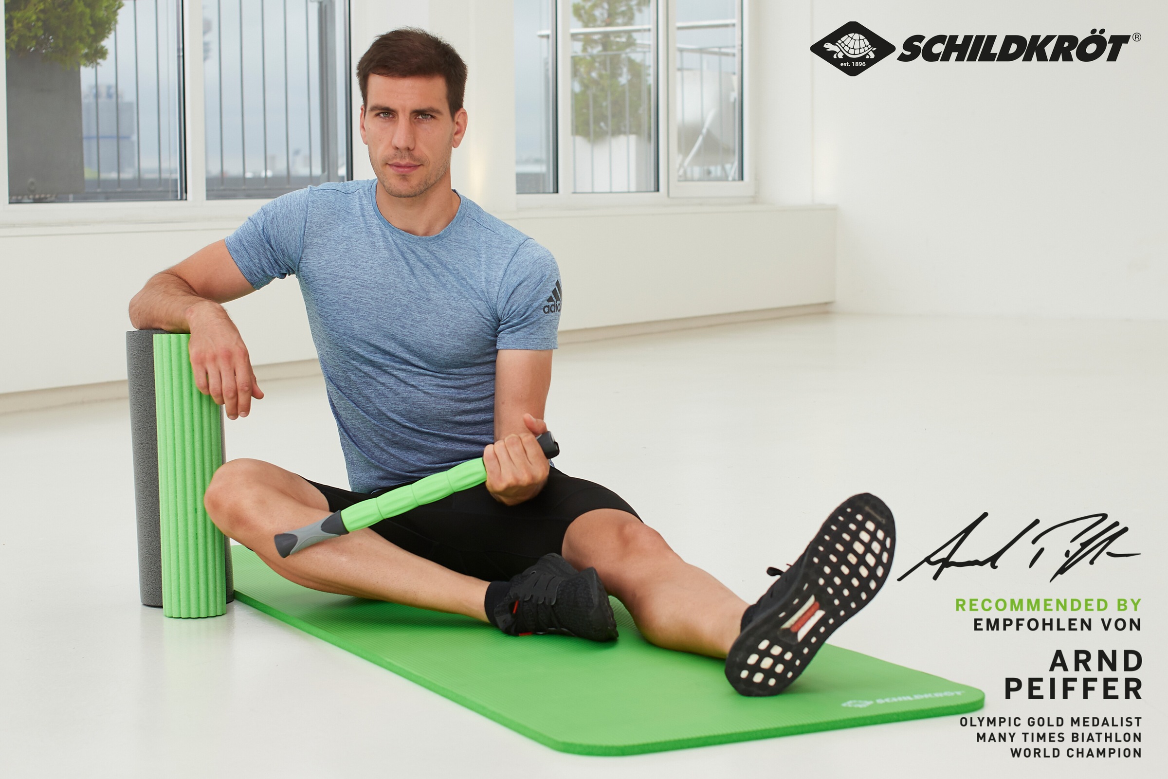 Schildkröt Faszienrolle »3 in 1 Massage Roller«