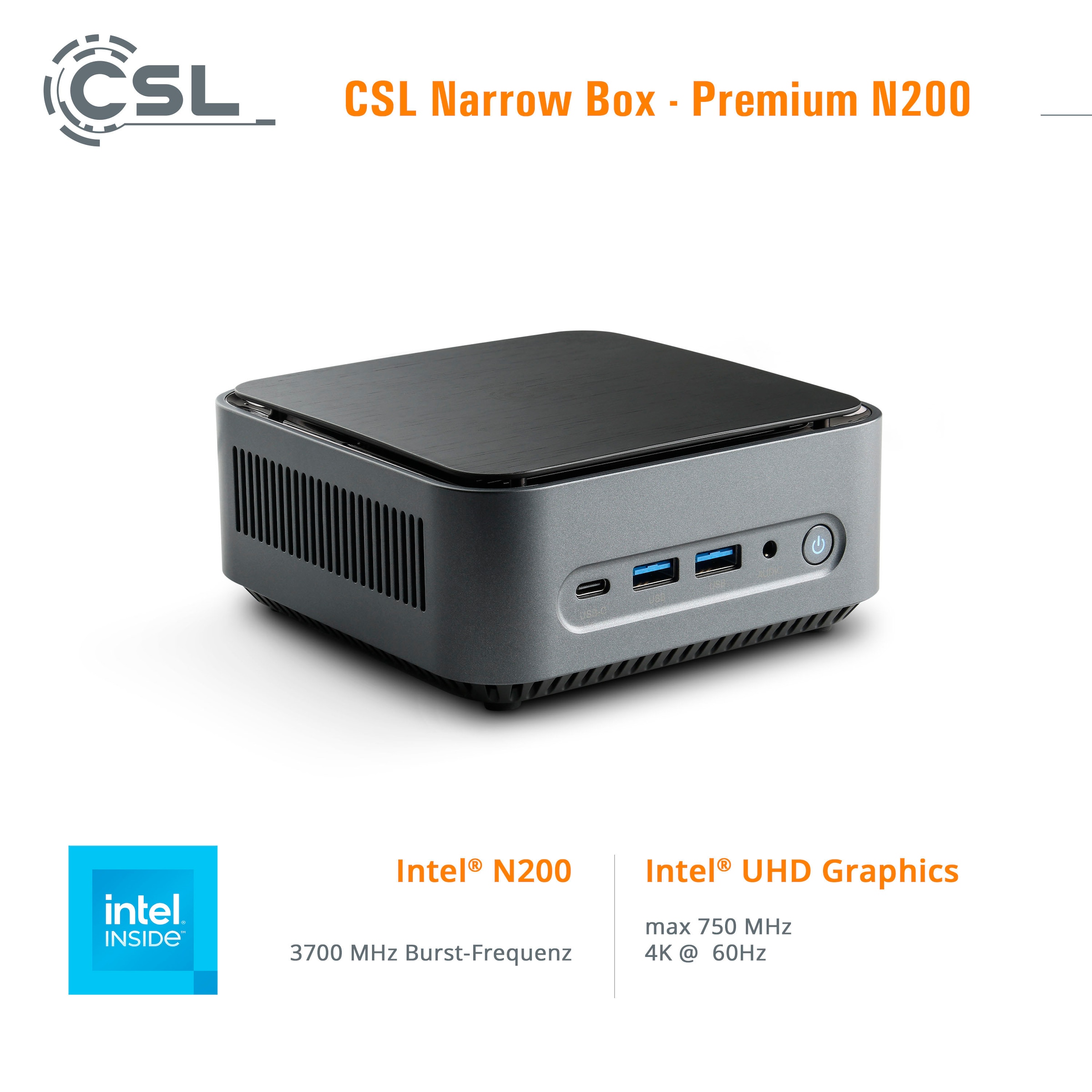 CSL Mini-PC »Narrow Box Premium«