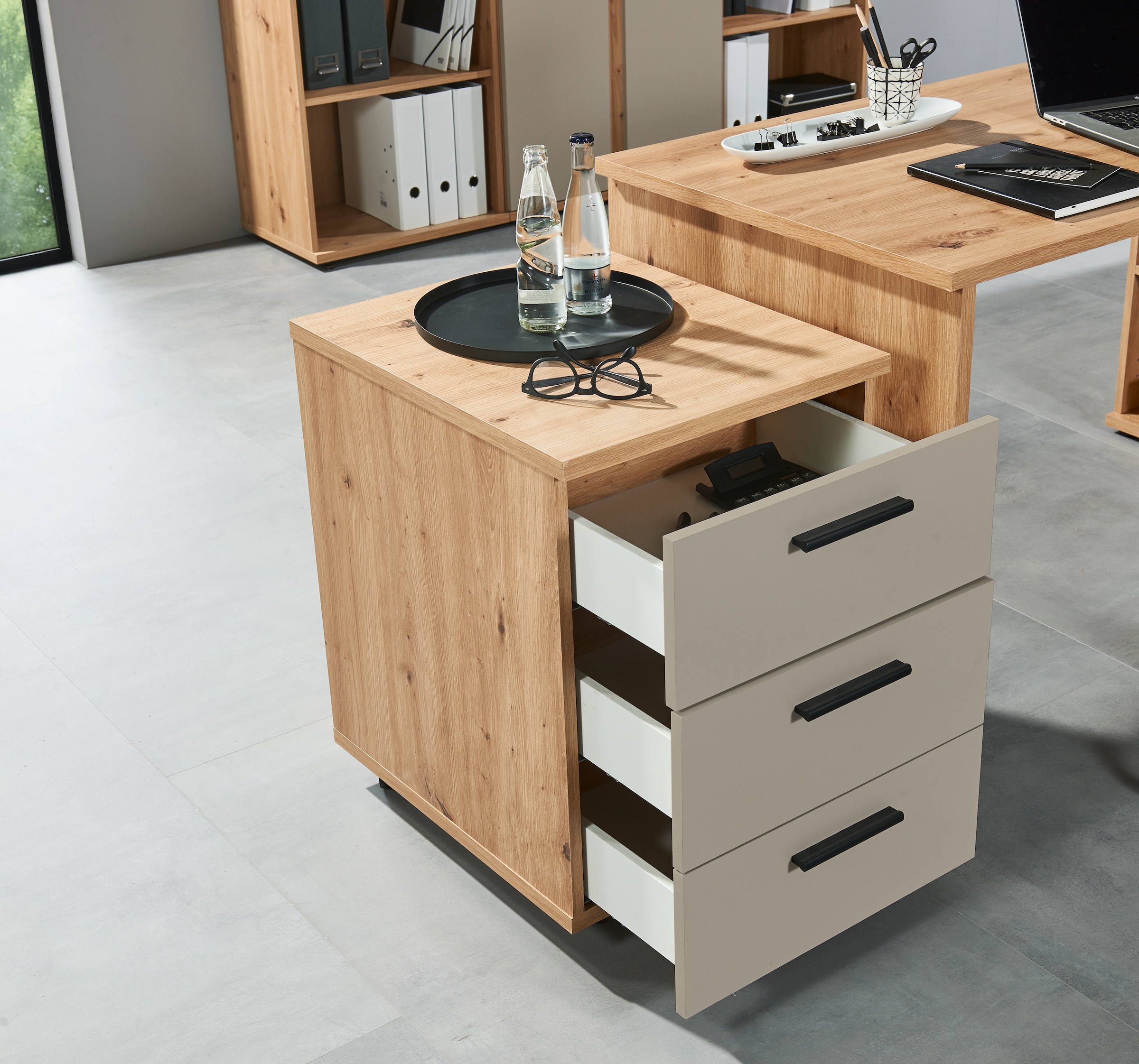 BEGA OFFICE Rollcontainer »Kanada, BxHxT 45x59x55 cm« 1 Stk. tlg.