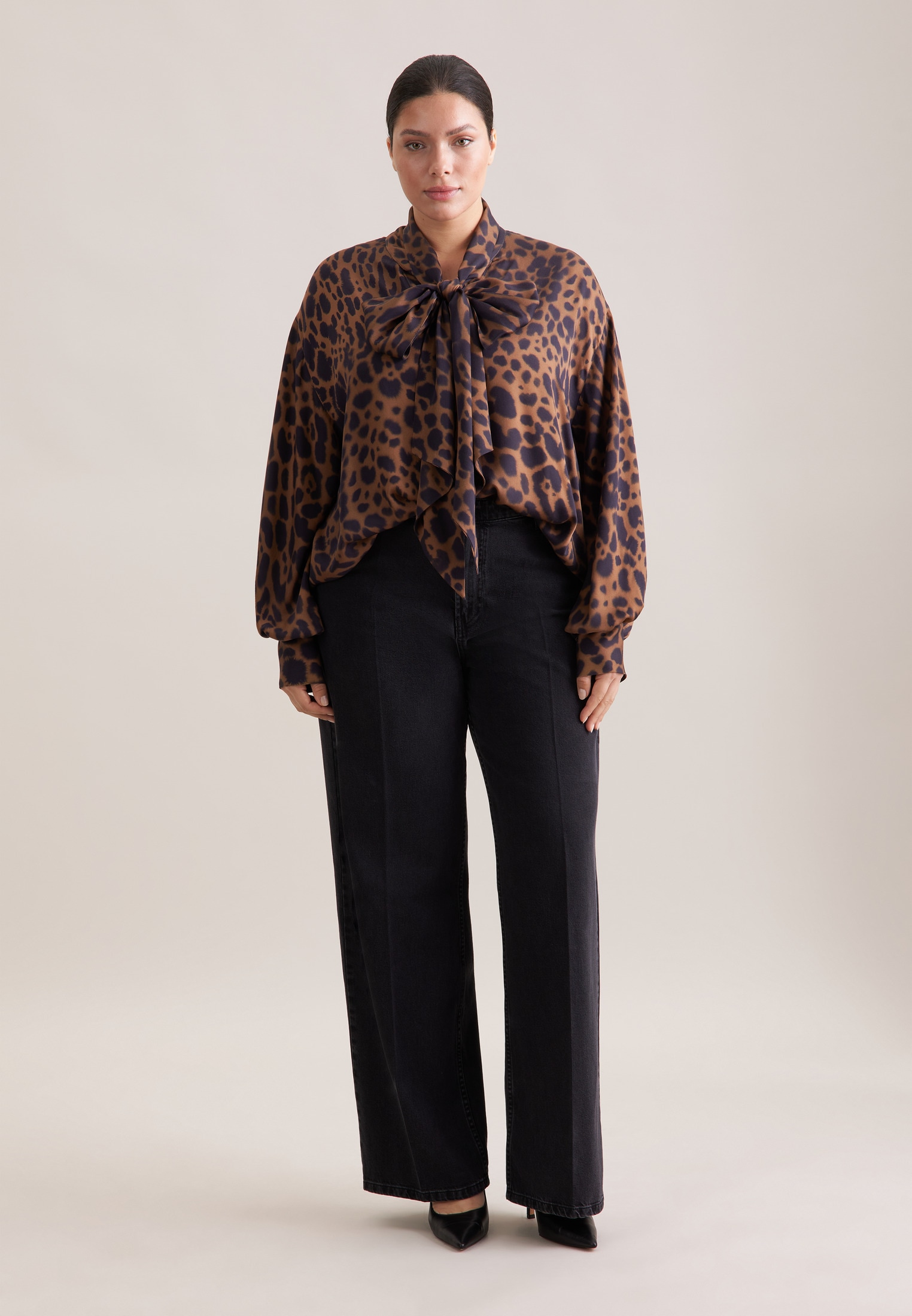 seidensticker Klassische Bluse »Schwarze Rose« 1/1 Druck