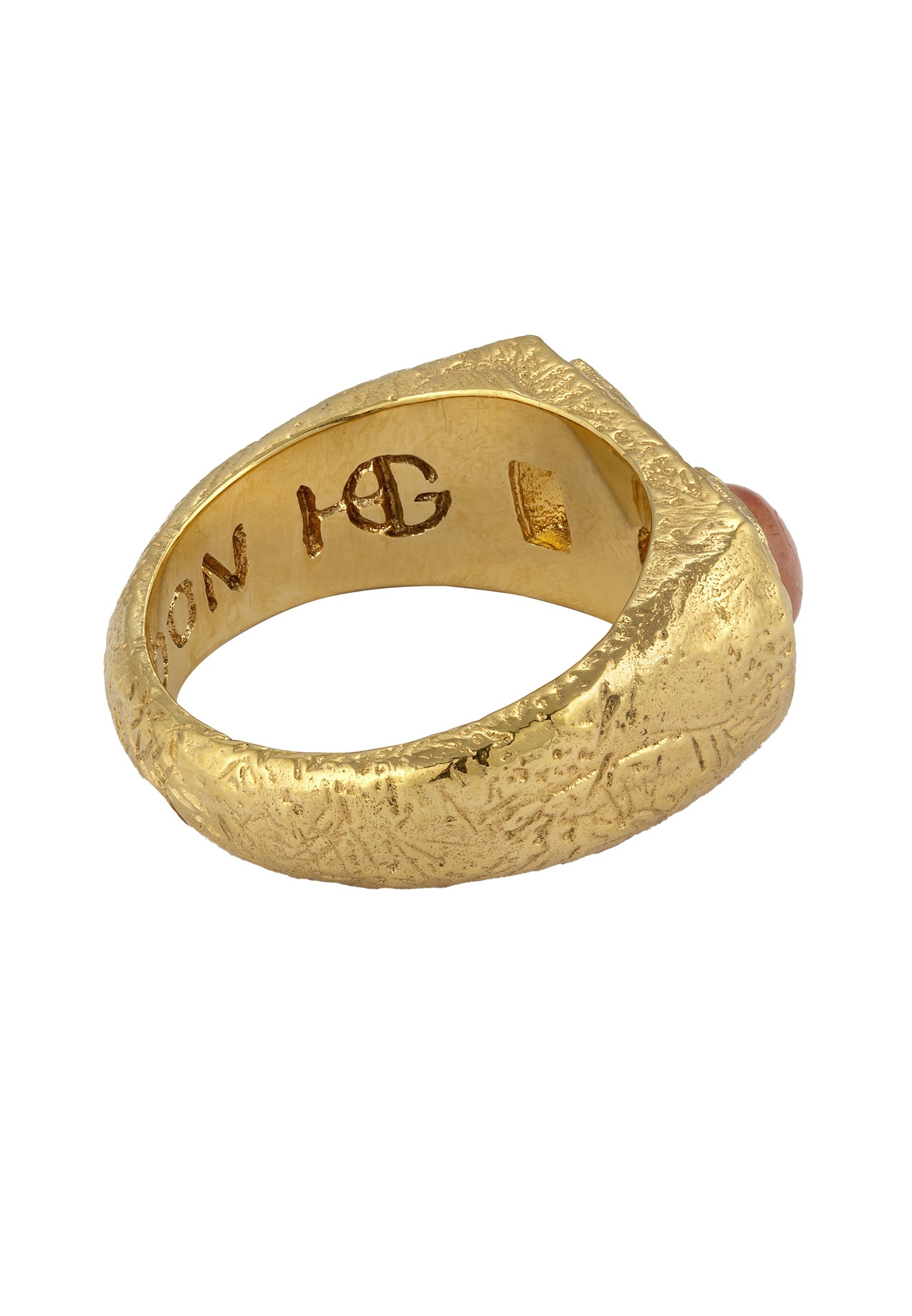 HAZE & GLORY Siegelring »Ring Siegelring Citrin Sonnenstein 925 Sterling Silber - Shake It Up«