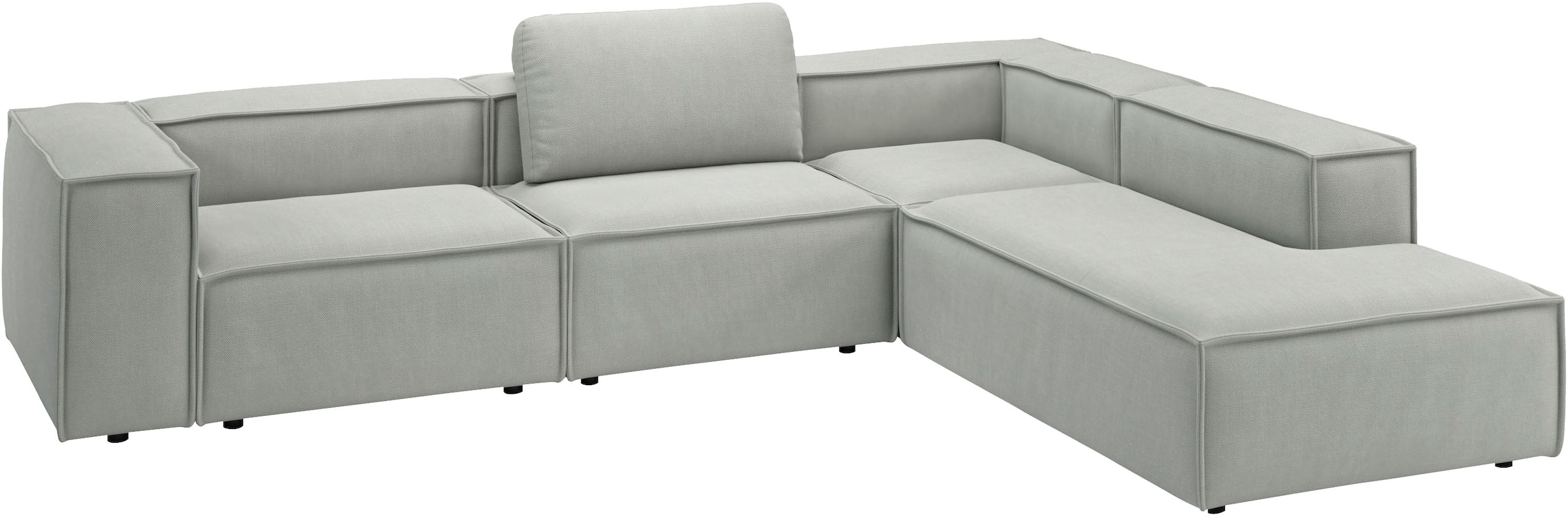 Places of Style Ecksofa »Watertown moderne L-Form«, Breite 311 cm