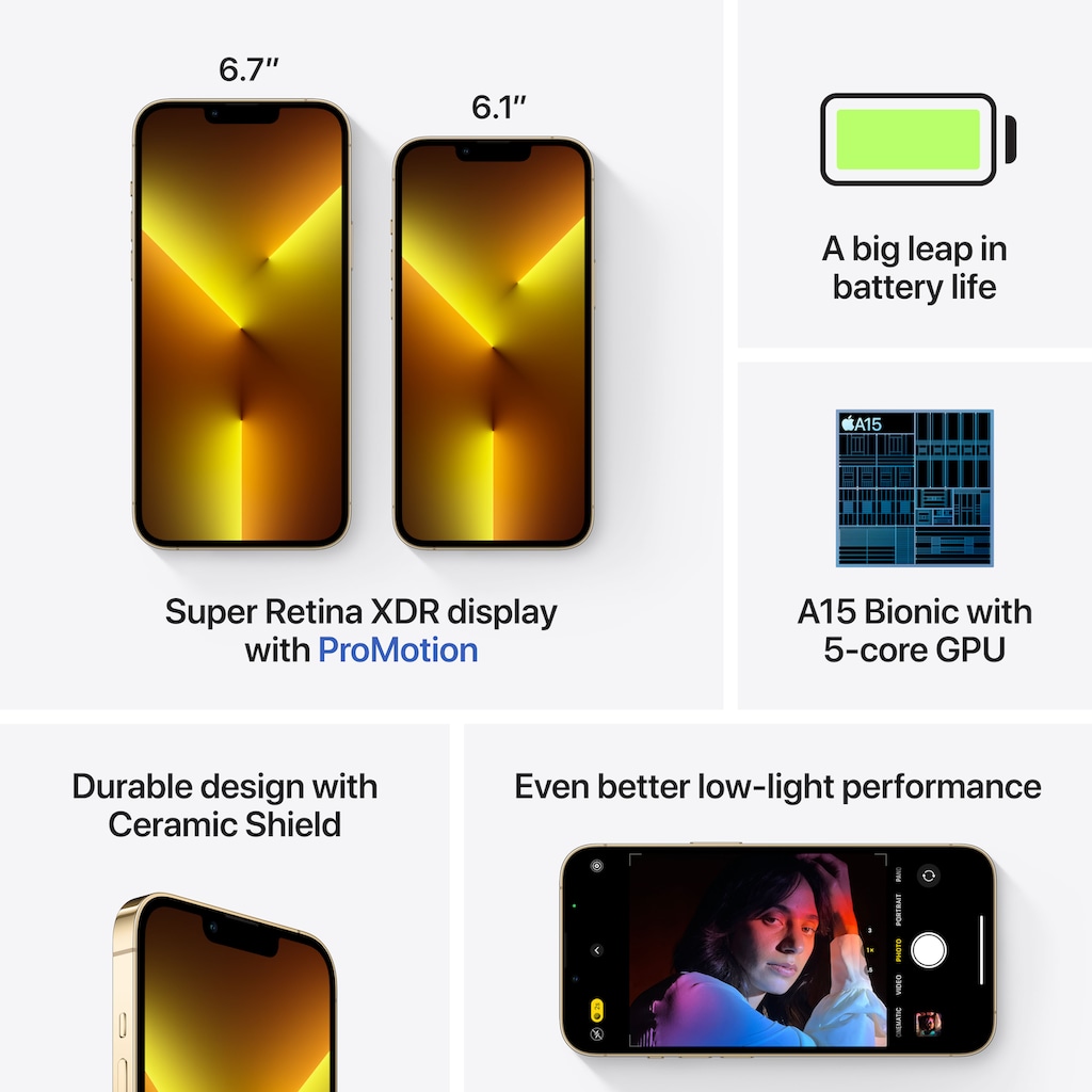 Apple Smartphone »iPhone 13 Pro, 5G«