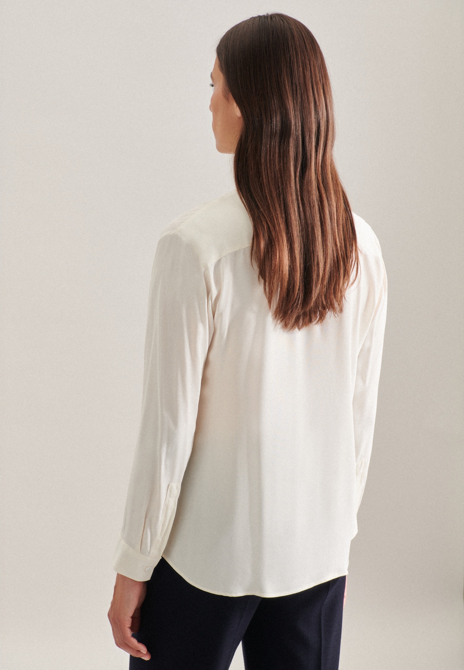 seidensticker Klassische Bluse »Schwarze Rose«, Tunika Uni