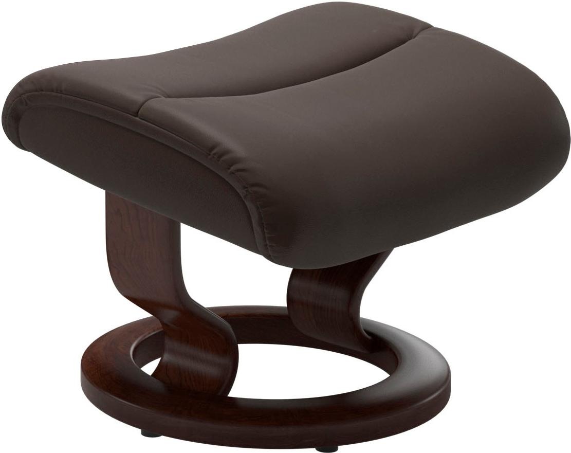 Stressless® Relaxsessel »View« Set, Relaxsessel mit Hocker,  mit Classic Base, Größe M,Gestell Braun