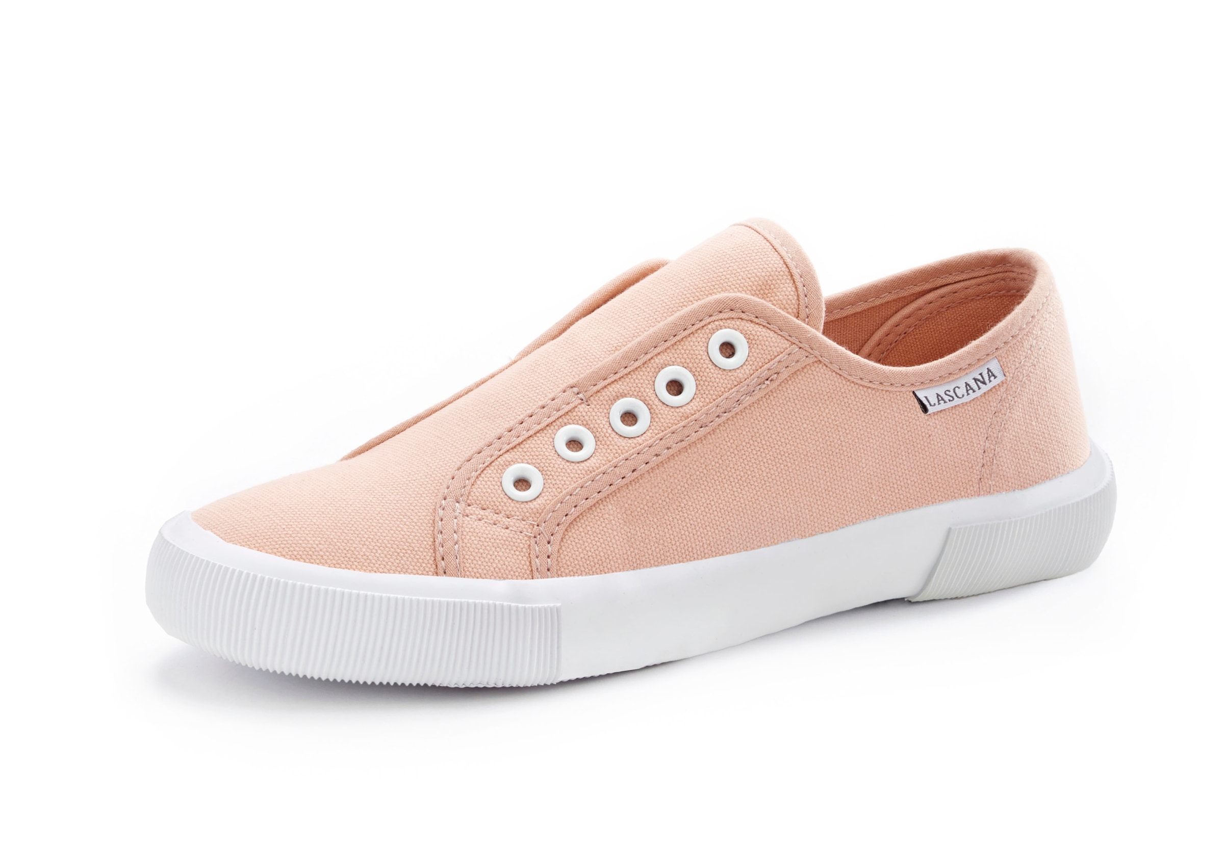 LASCANA Sneaker »Slip-On-Sneaker«, Slipper, Halbschuh, bequem zum Reinschlüpfen