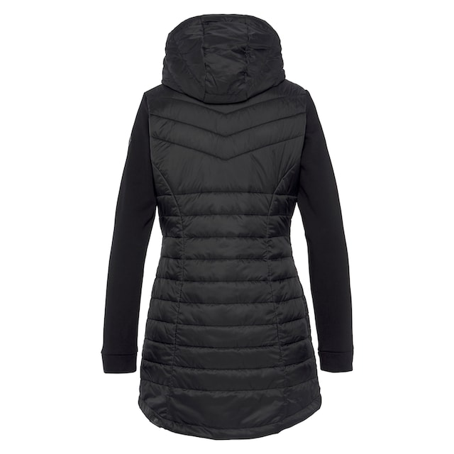 Ragwear Steppjacke »LUCINDA LONG«, mit Kapuze bei ♕