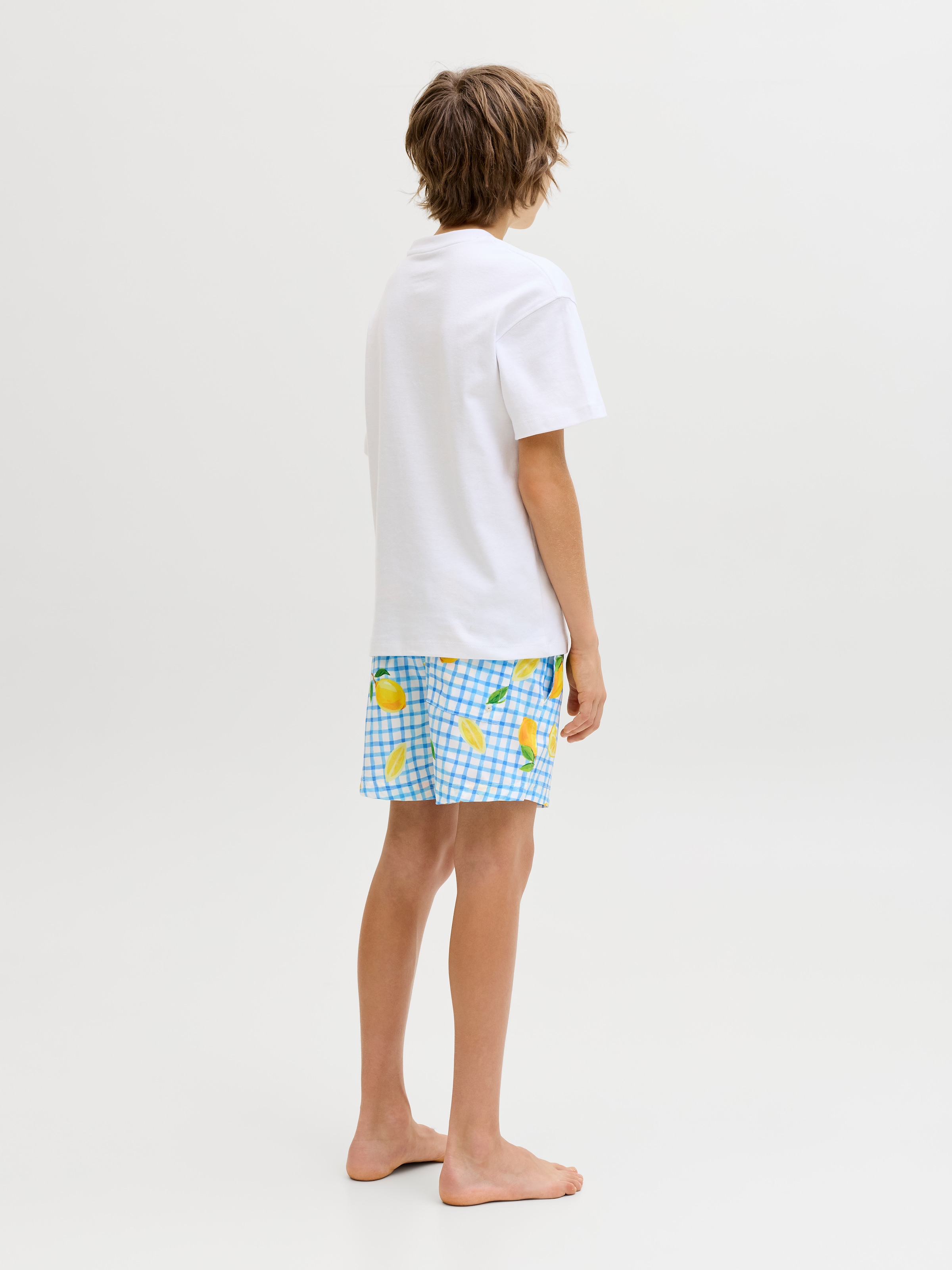 Jack & Jones Junior Badeshorts »JPSTMAUI VIBES NOVELTY AOP SWIM SH JNR«