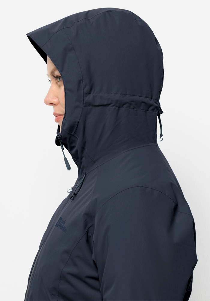 Jack Wolfskin Outdoorjacke »WISPER INS JKT W«, mit Kapuze