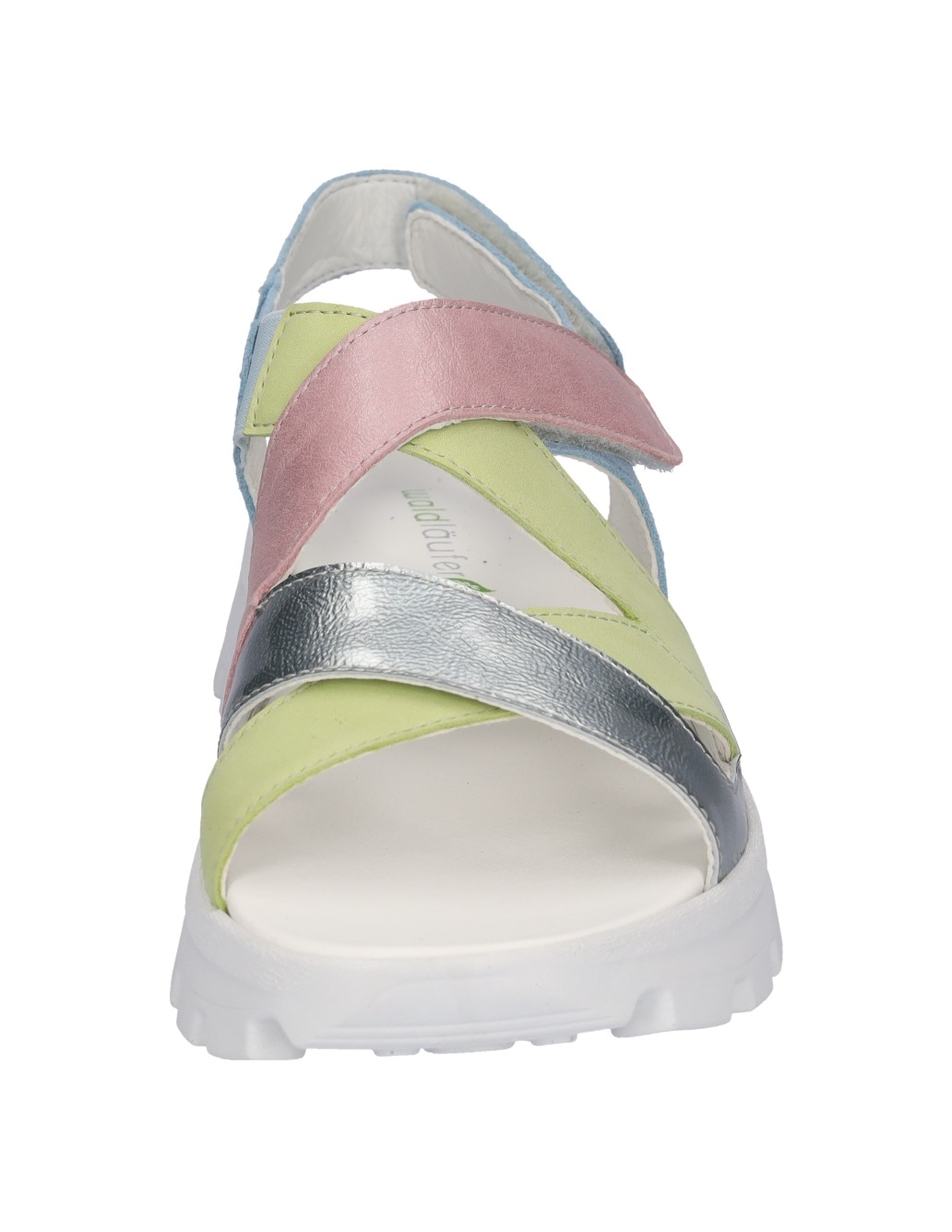 Waldläufer Plateausandale »H-NELE«, Sommerschuh, Klettschuh, Sandalette in Komfortweite H (= sehr weit)
