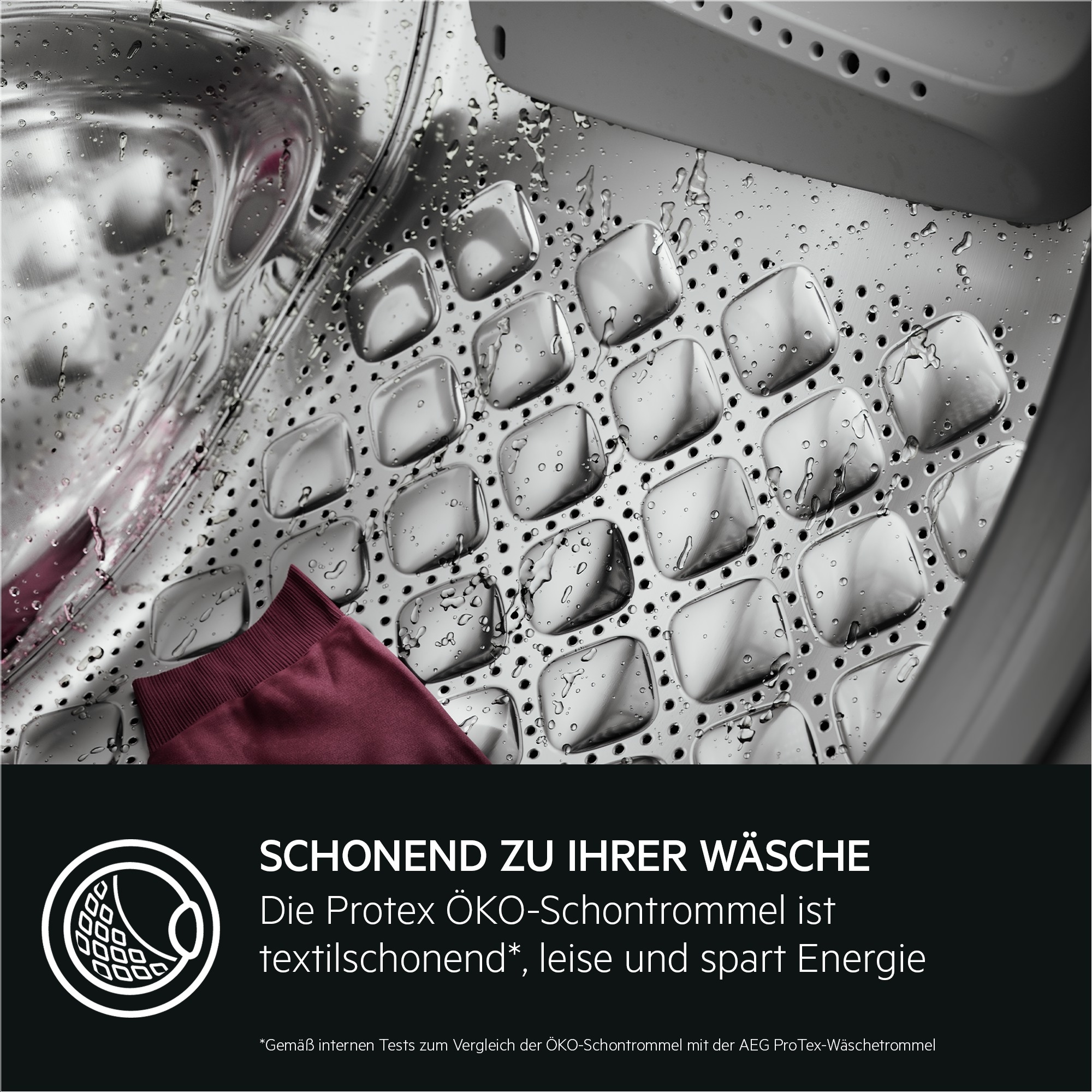AEG Waschmaschine 7000 »LR7EW75610 914505106«, 11 kg, 1600 U/min, ProSteam Knitterschutz