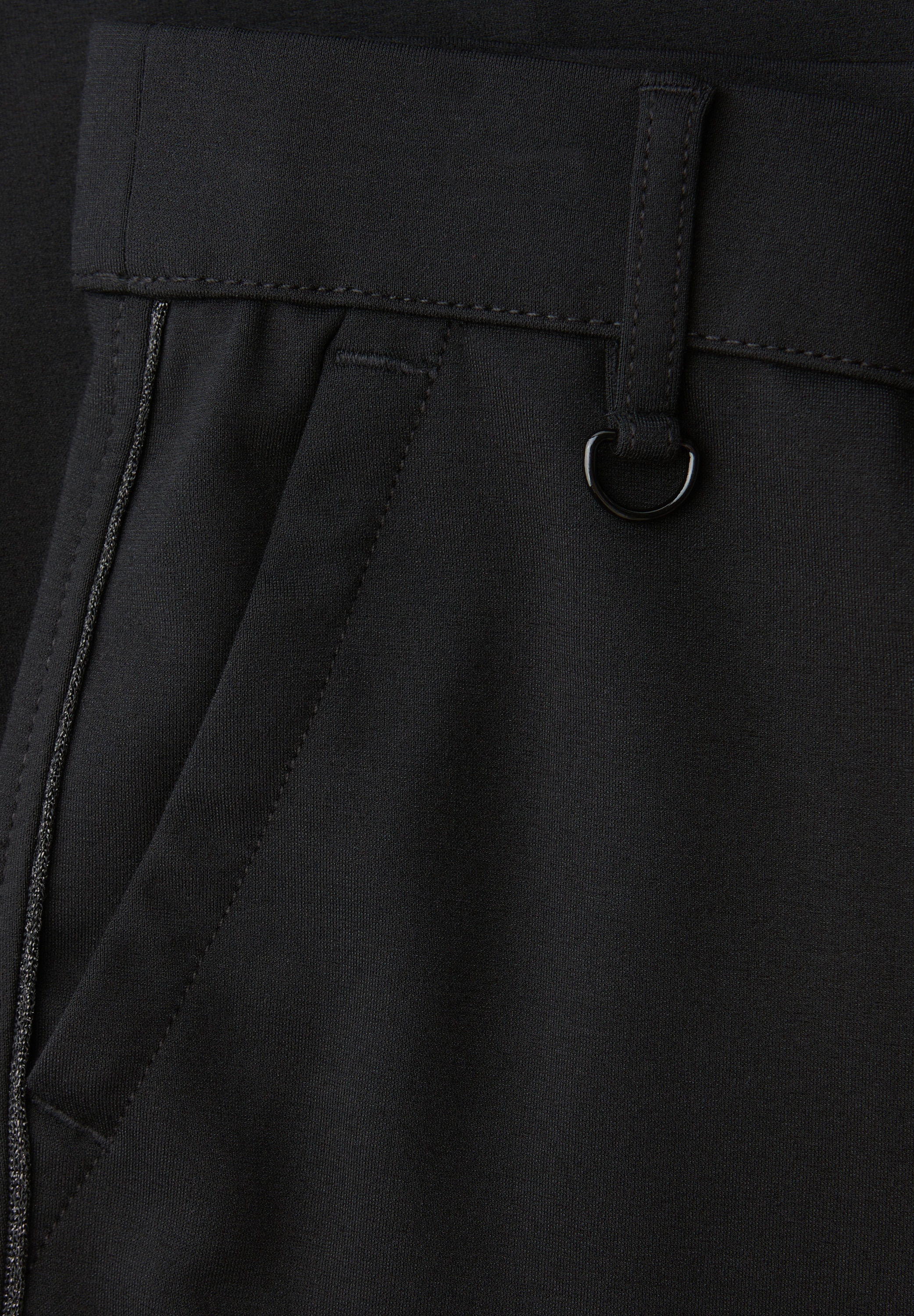 STREET ONE Jerseyhose  mit Tape-Detail