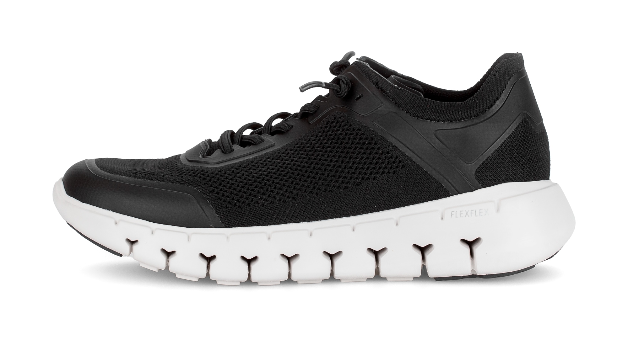 Gabor Slip-On Sneaker  Freizeitschuh, Halbschuh, Schnürer, mit elastischem Schnürsenkel