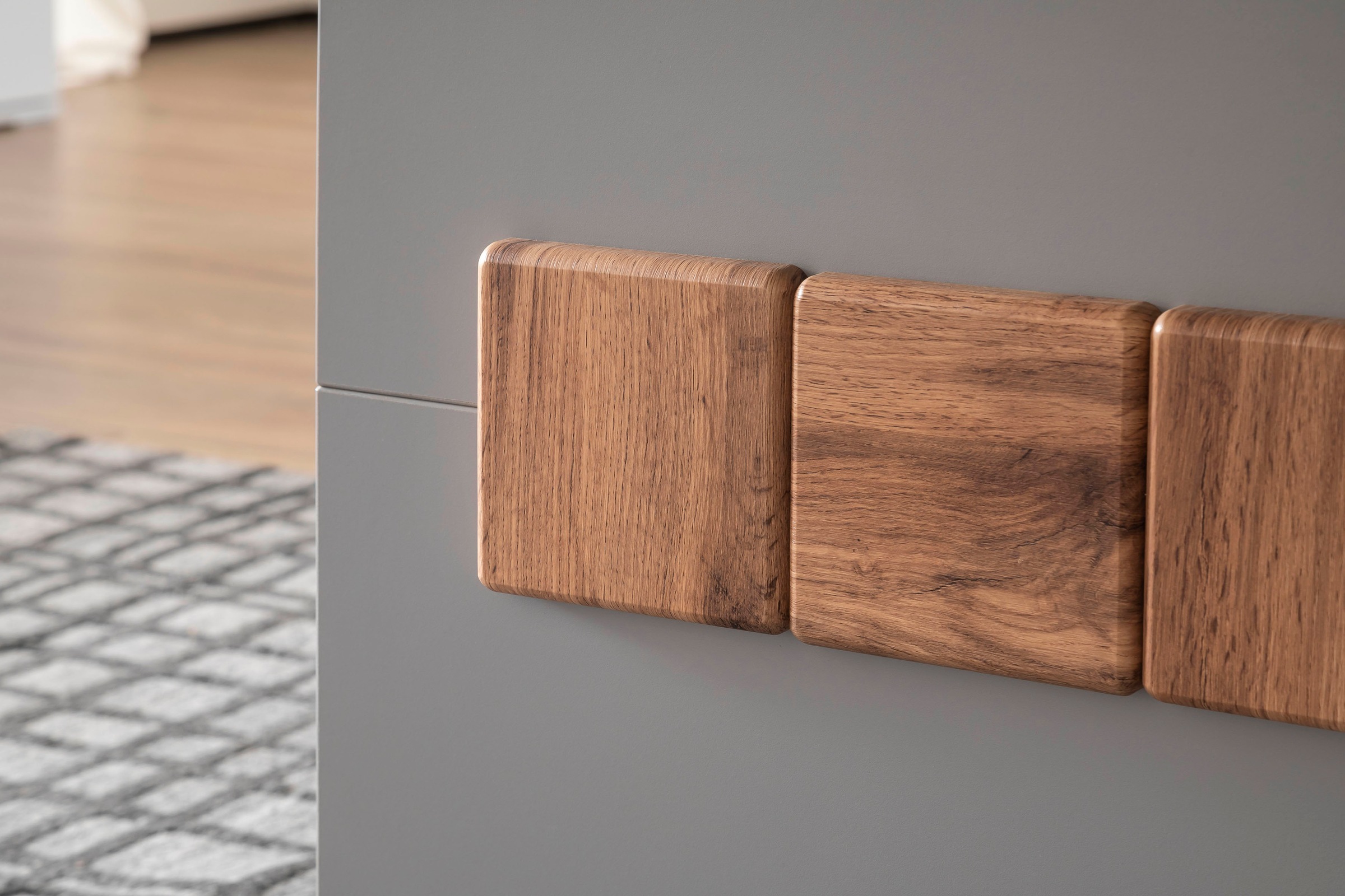 MCA furniture Esstisch »Zadar«, Arktis Grau, Tisch 160 cm breit FSC Zertifiziert
