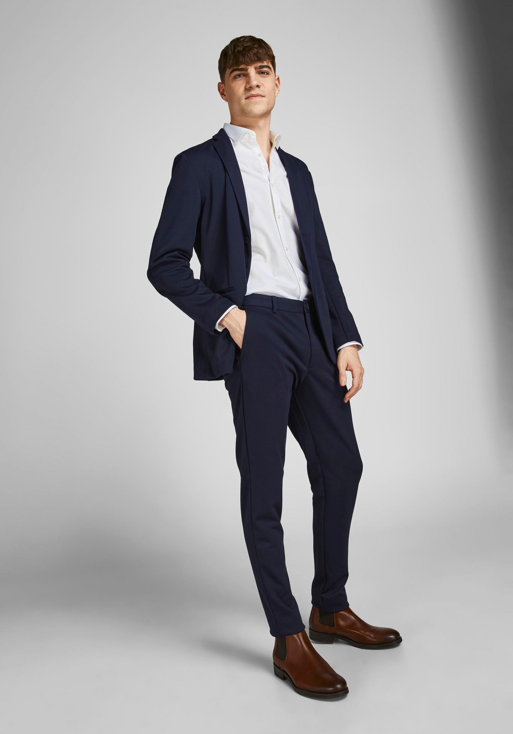 Jack & Jones Langarmhemd »CARDIFF SHIRT«