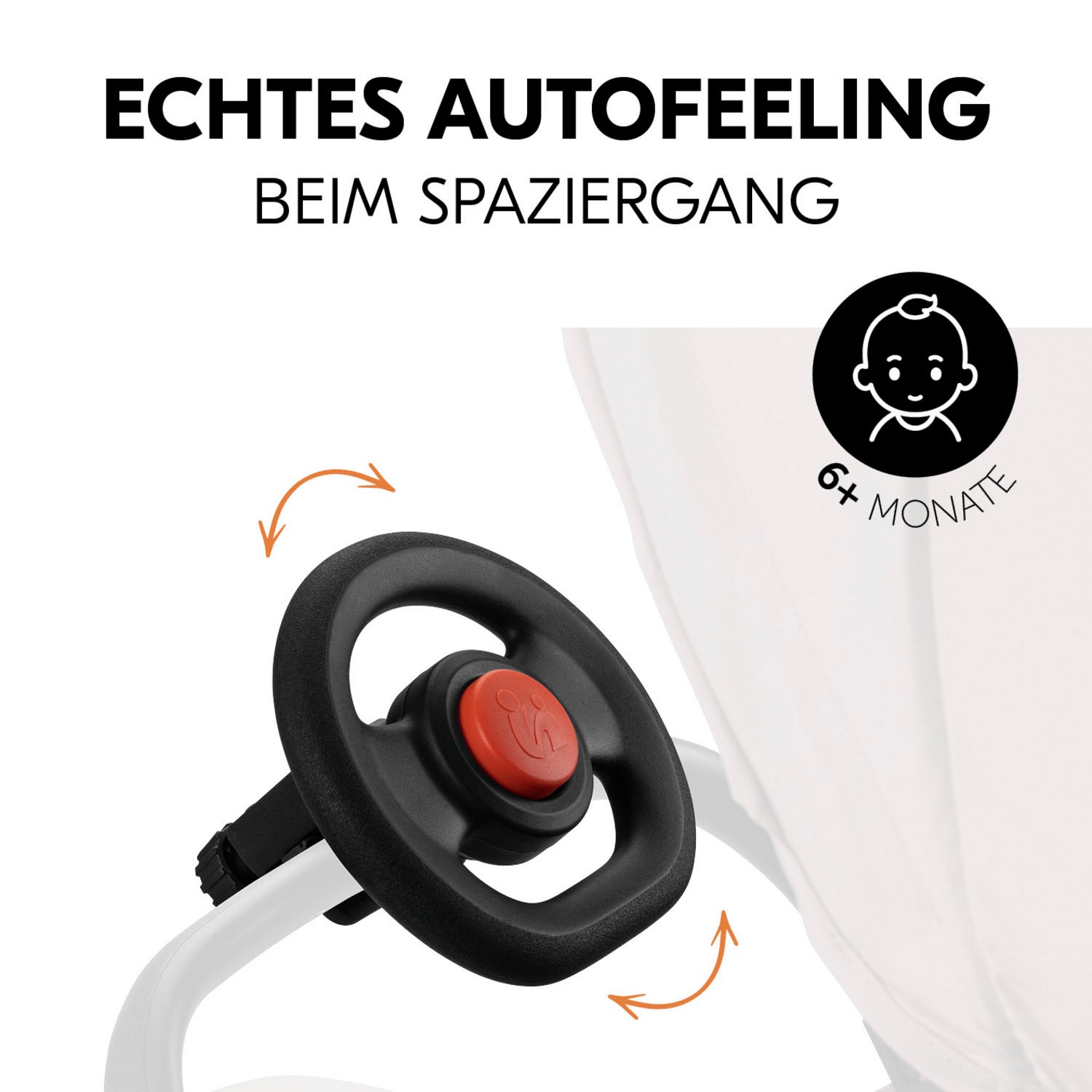 Hauck Spielzeug-Lenkrad »Pushchair Steering Wheel«
