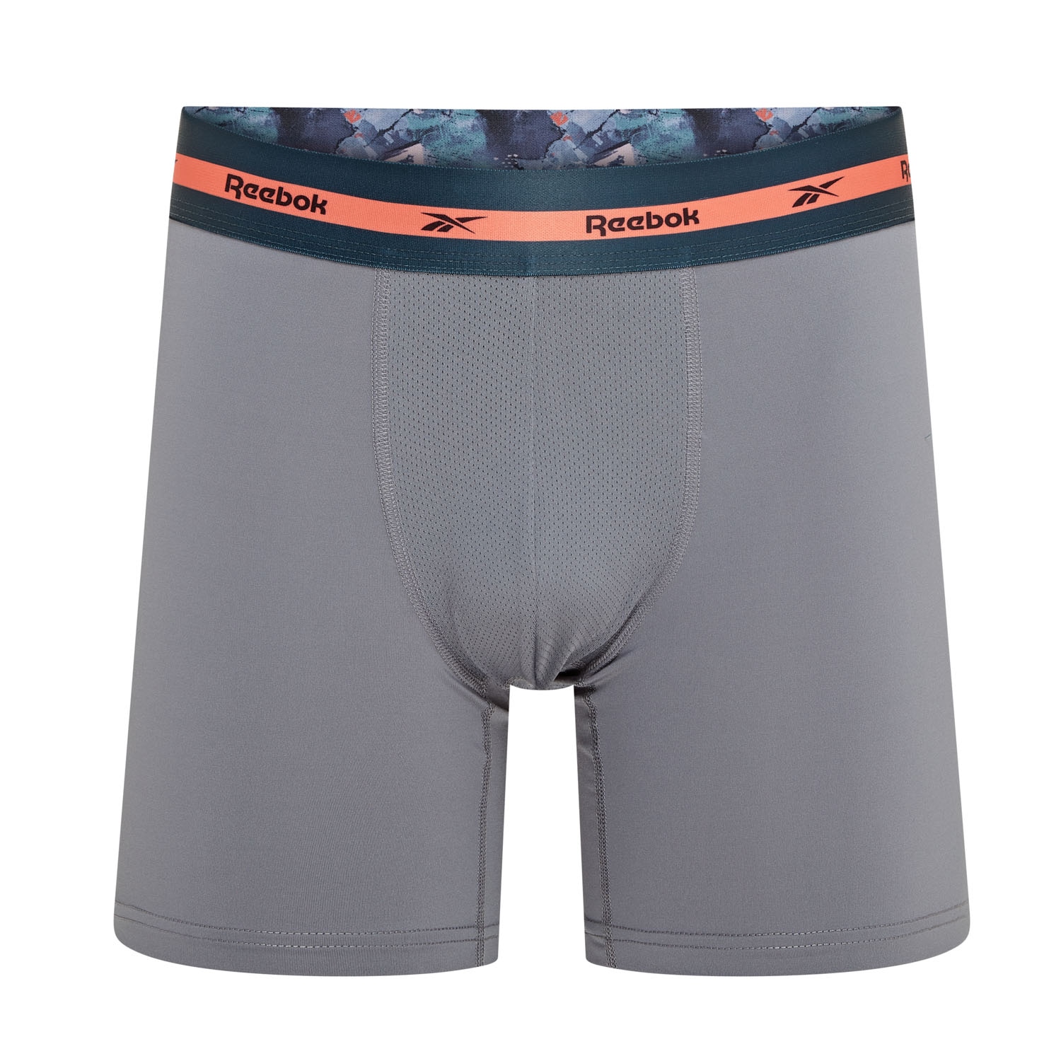 Reebok Trunk »LUTHER« 3er Pack,  basic, feuchtigkeitsregulierend, mit Logo, mit Muster, breiter Bund